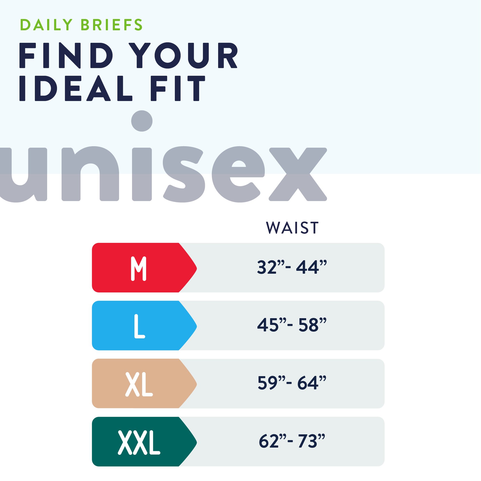 First Quality Products LLC NU-014-2 - Prevail® Nu-Fit® Incontinence Brief, Heavy Absorbency, Extra Large - 20/Pack, 80/Case