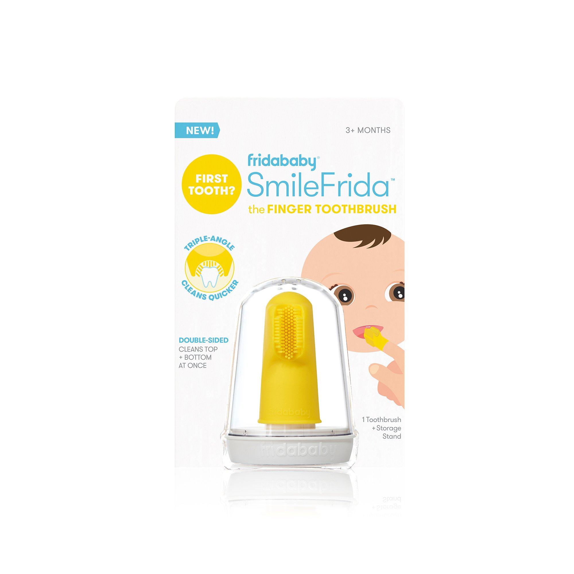 frida baby SmileFrida Finger Toothbrush 100000039 by Fridababy