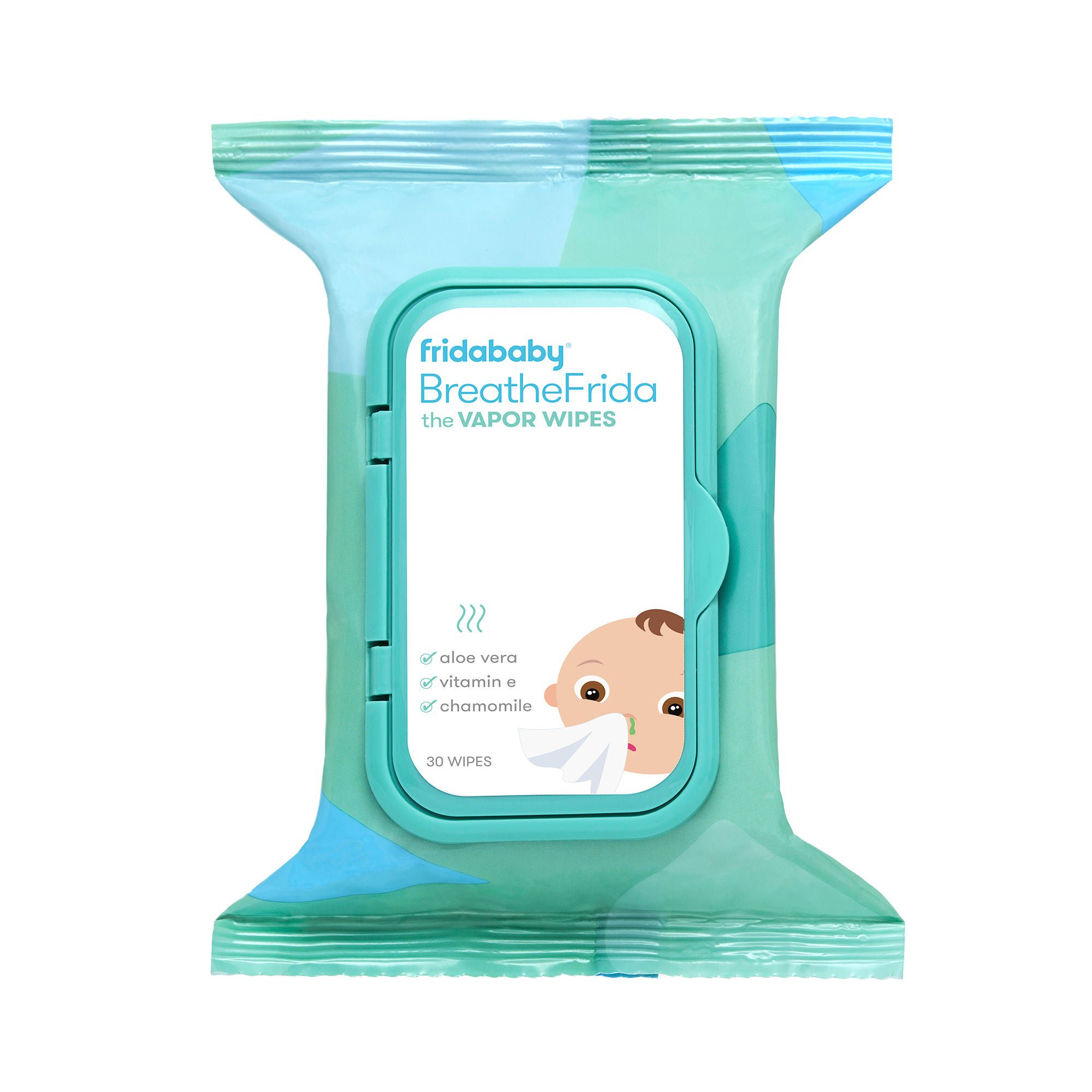 Fridababy LLC - 100000046 BreatheFrida™ the BoogerWiper Nose + Chest Wipes
