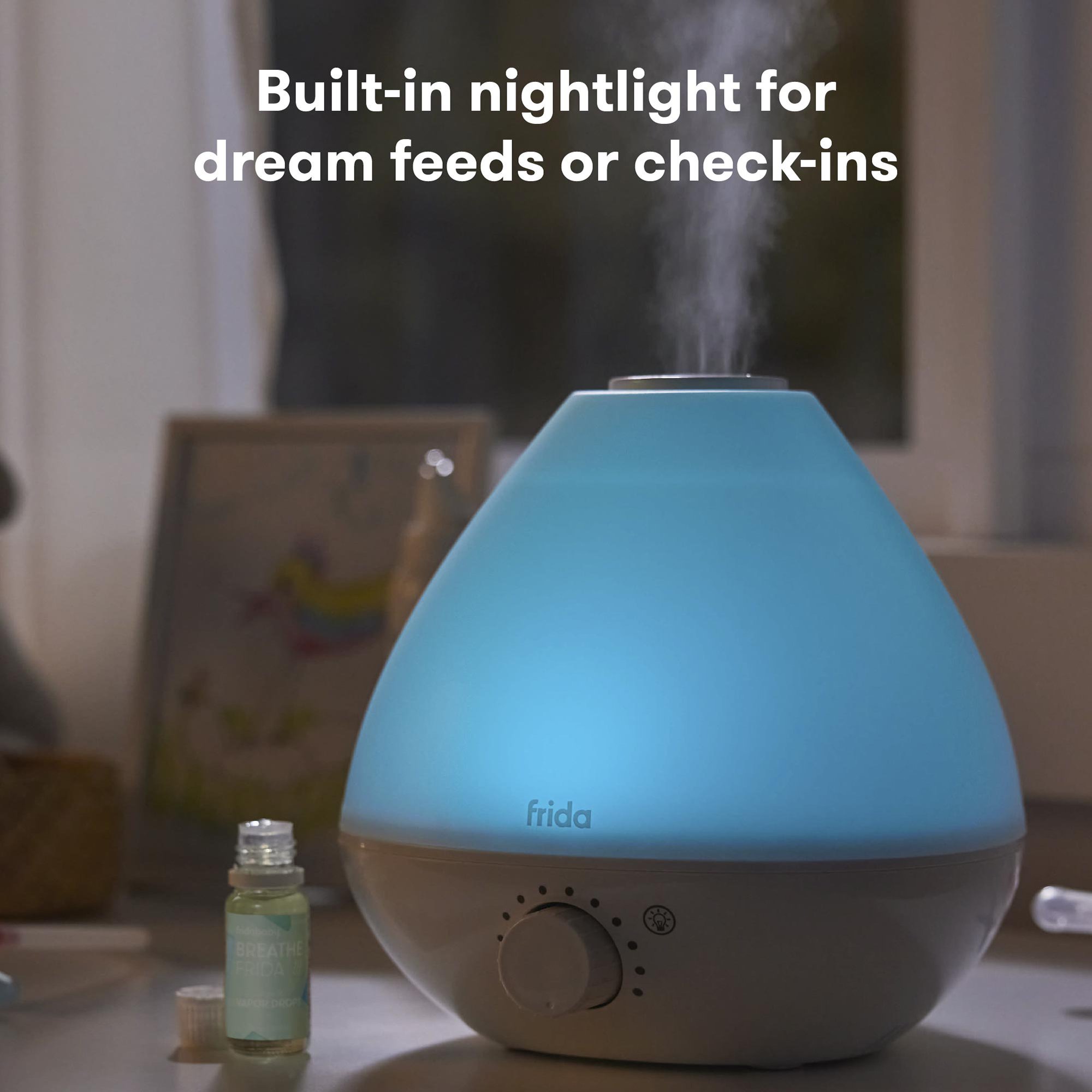 BreatheFrida Humidifier with Deiffuser and Nightlight 100000051 by Fridababy