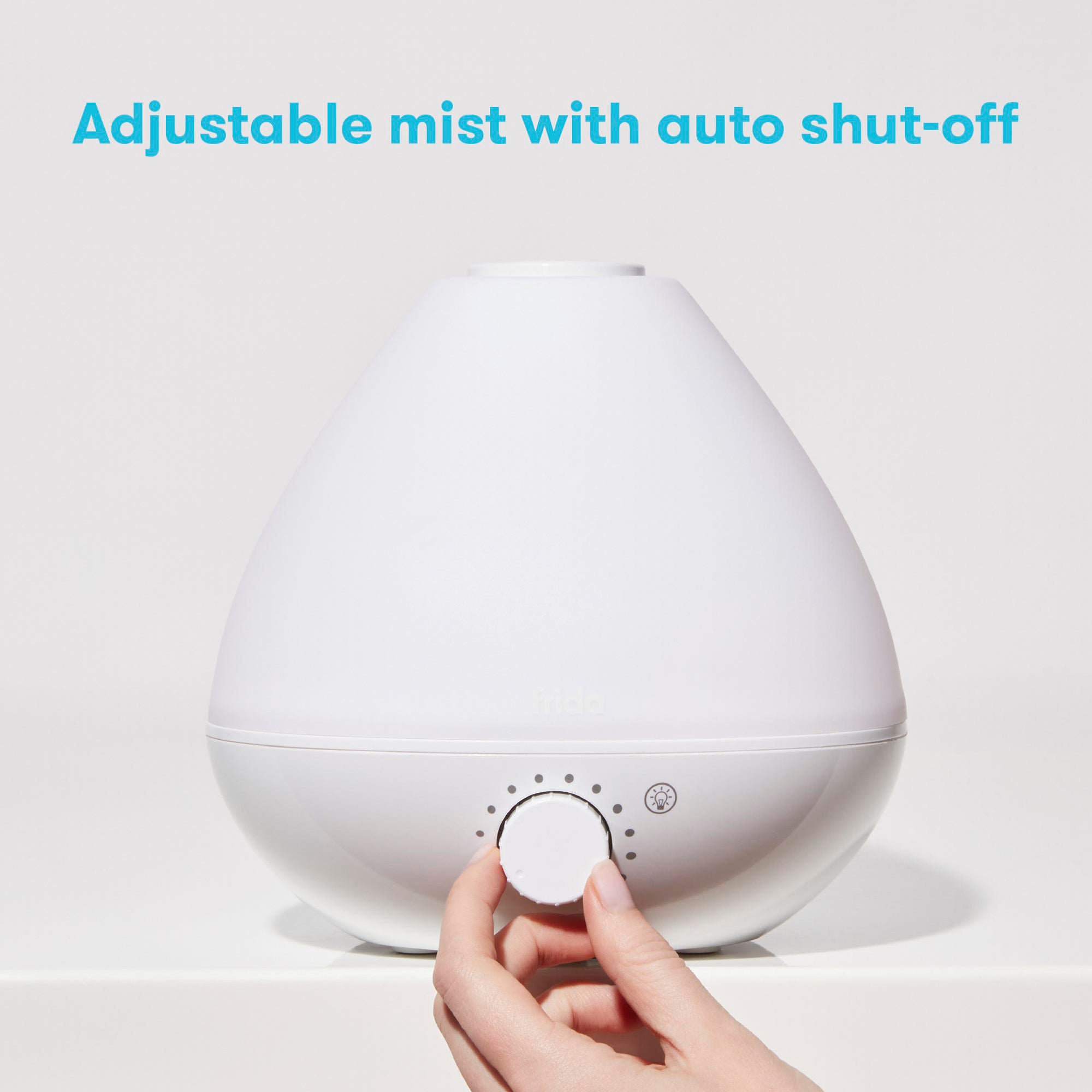 Fridababy LLC - 100000051 Humidifier with Deiffuser and Nightlight BreatheFrida 0.5 Gallon Tank Adult / Pediatric