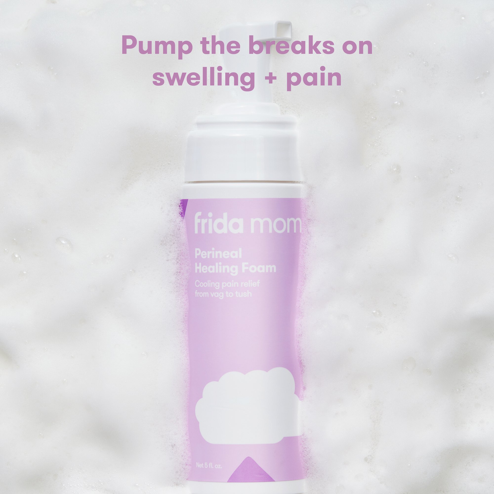 Fridababy LLC 100000817 - Frida Mom Perineal Healing Foam, Cooling Pain Relief from Vag to Tush, 5 ounces - 1/Each, 24/Case