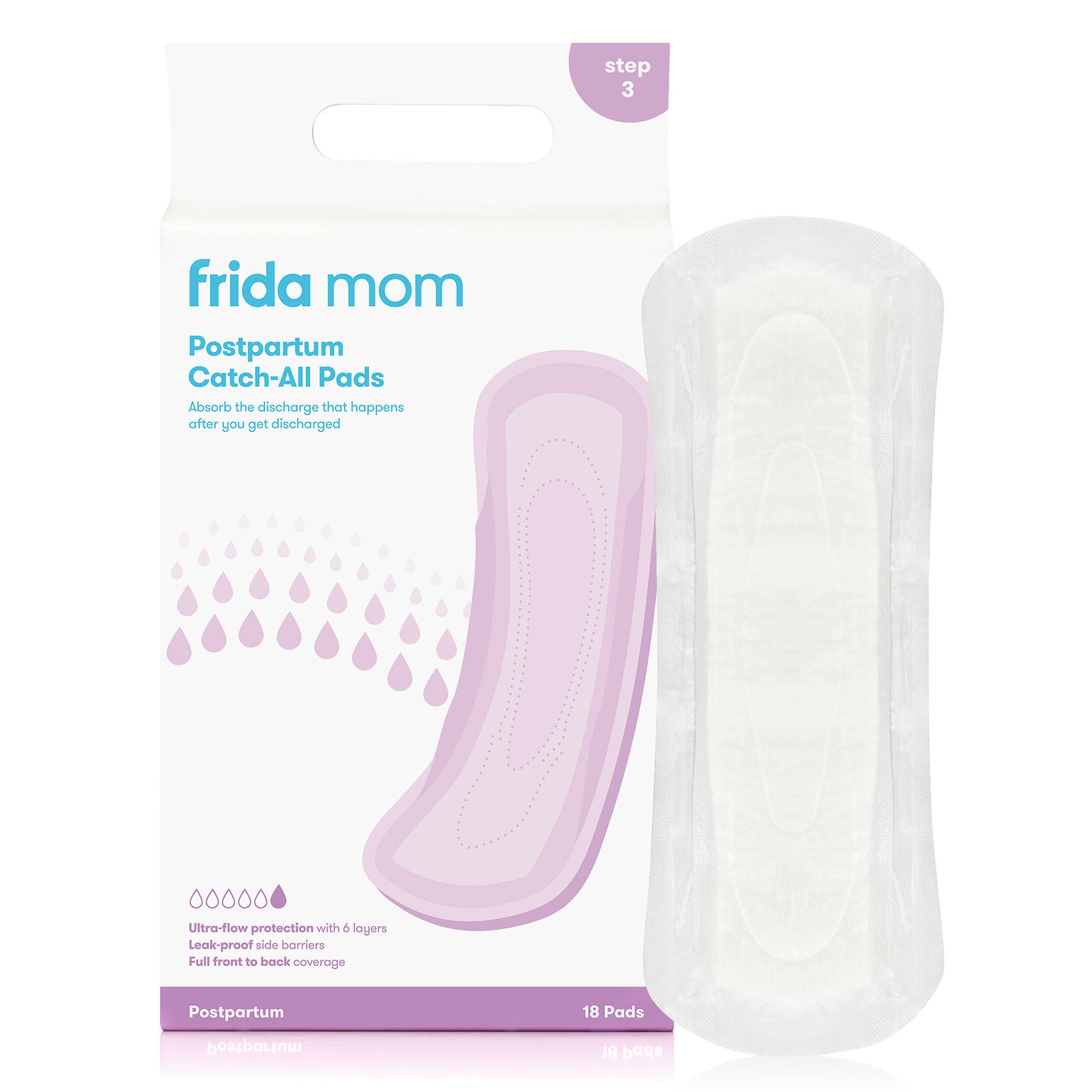 Fridababy LLC - 100001308 Feminine Pad frida mom Postpartum Heavy Absorbency