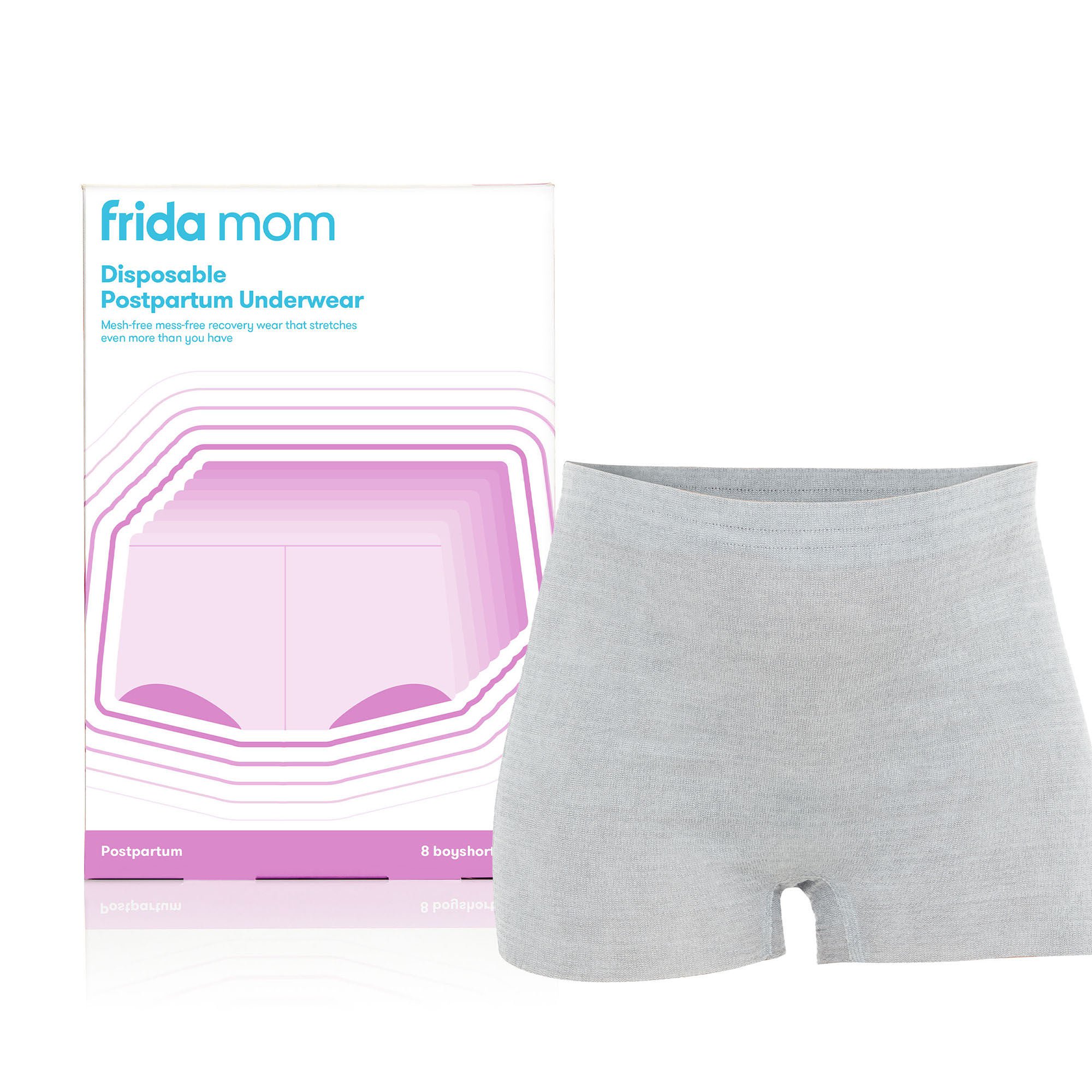 Fridababy LLC - 500000784 frida mom Knit Pant Female Microfiber / Spandex Regular Pull On Disposable