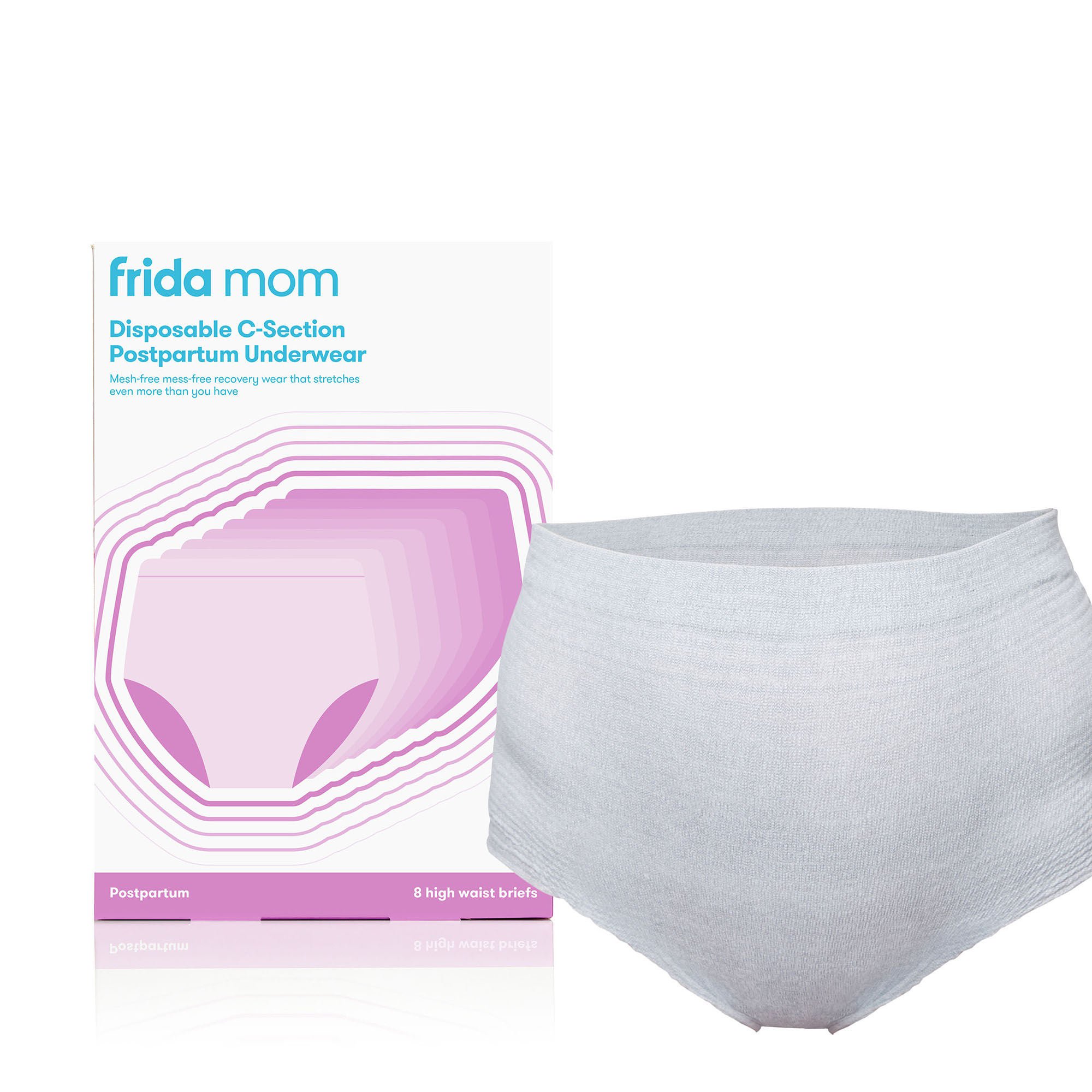 Fridababy LLC - 500000798 frida mom Knit Pant Female Microfiber / Spandex Regular Pull On Disposable
