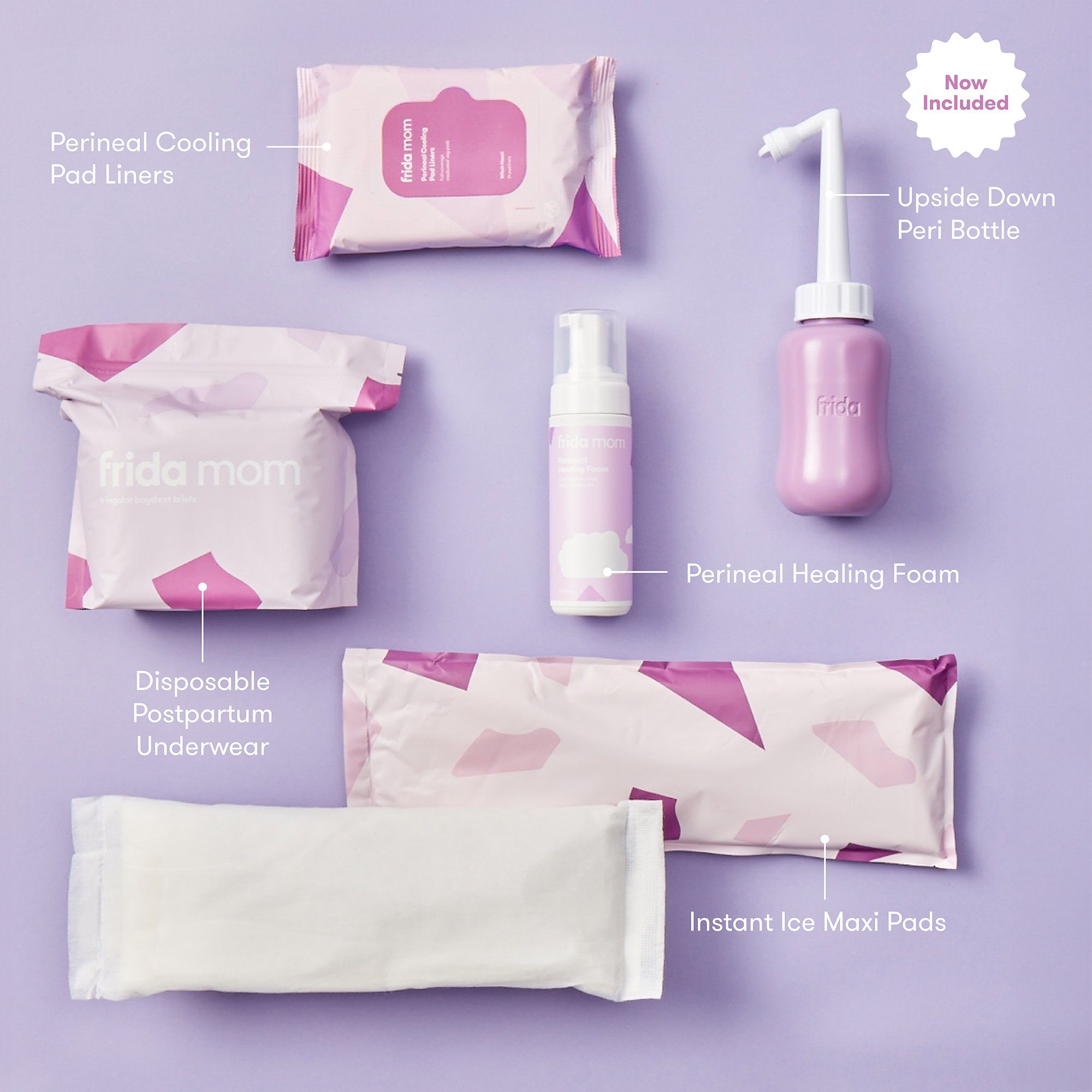 Fridababy LLC 500001351 - frida mom Recovery Essentials Kit with Peri Bottle - 1/Kit, 4/Case
