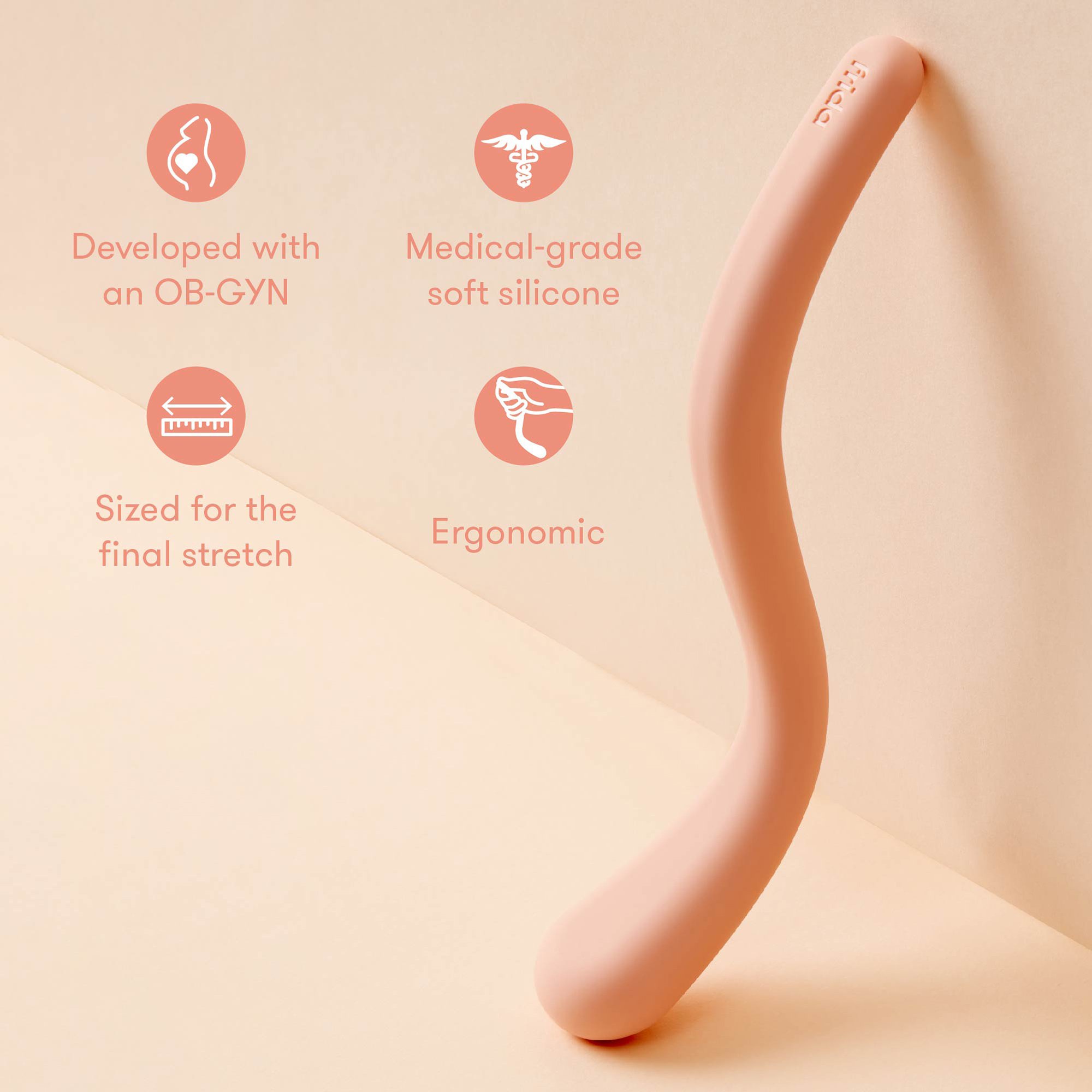 Fridababy LLC 500001353 - frida mom Prepare-to-Push Perineal Massage Wand - 1/Each, 16/Case