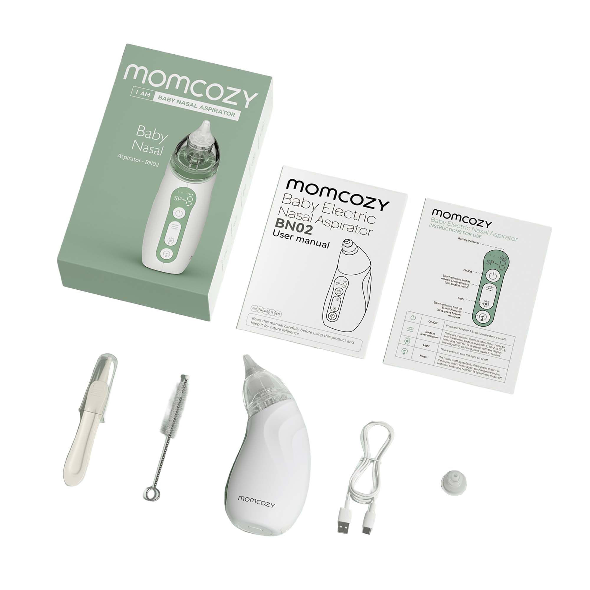Root Technology Ltd - BN002-GW10BA-A Momcozy Nasal Aspirator for Babies