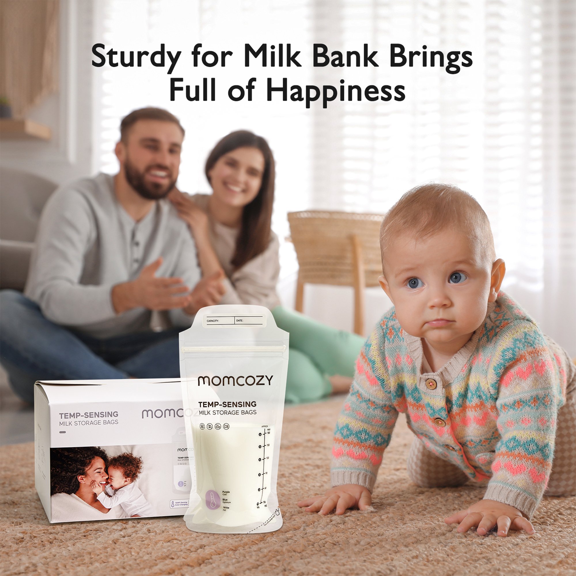Root Technology Ltd MS015-PK83000N00101-A - Momcozy Breast Milk Storage Bag, 6-ounce capacity - 1/Pack