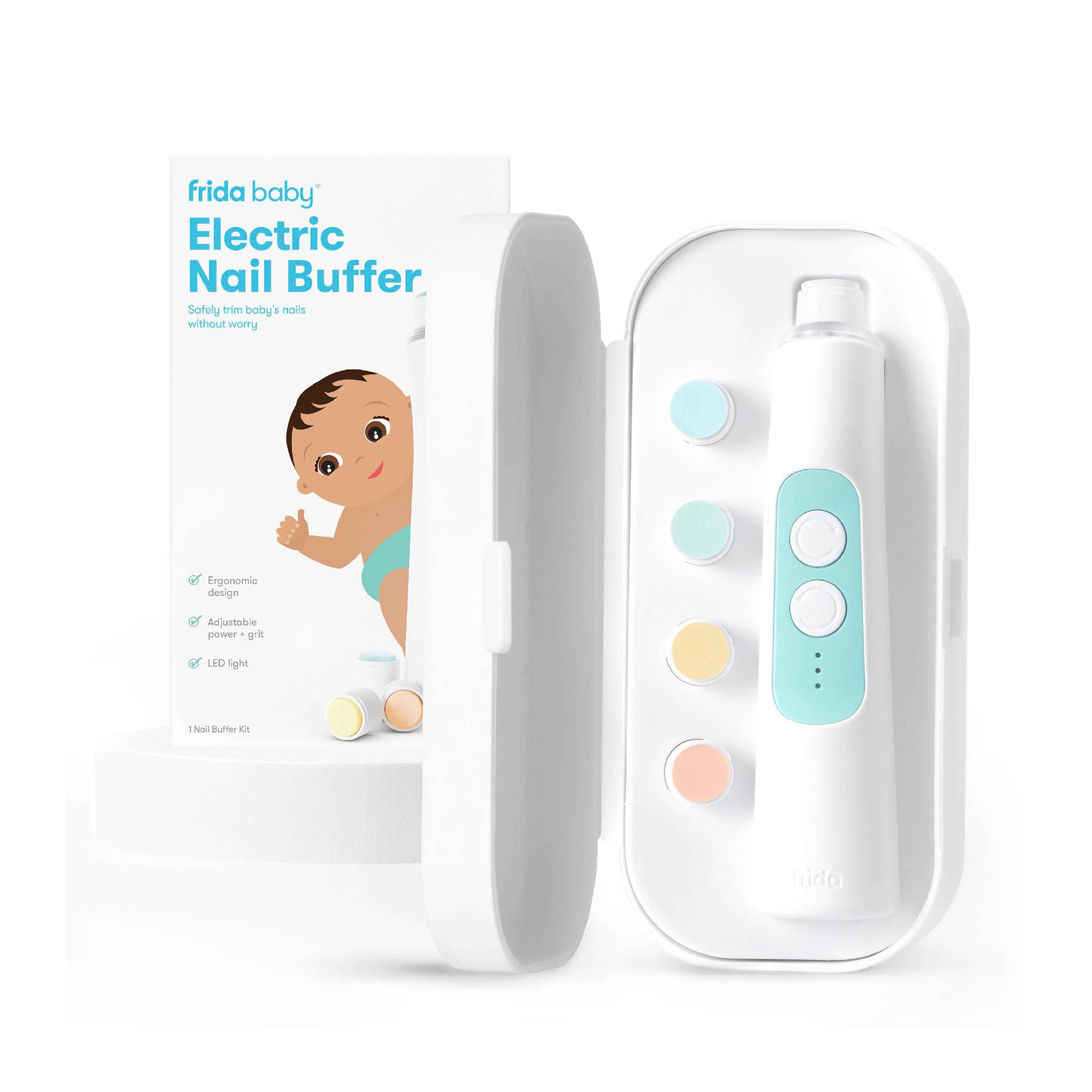 Fridababy LLC - 100001305 Electric Nail Buffer Kit frida baby