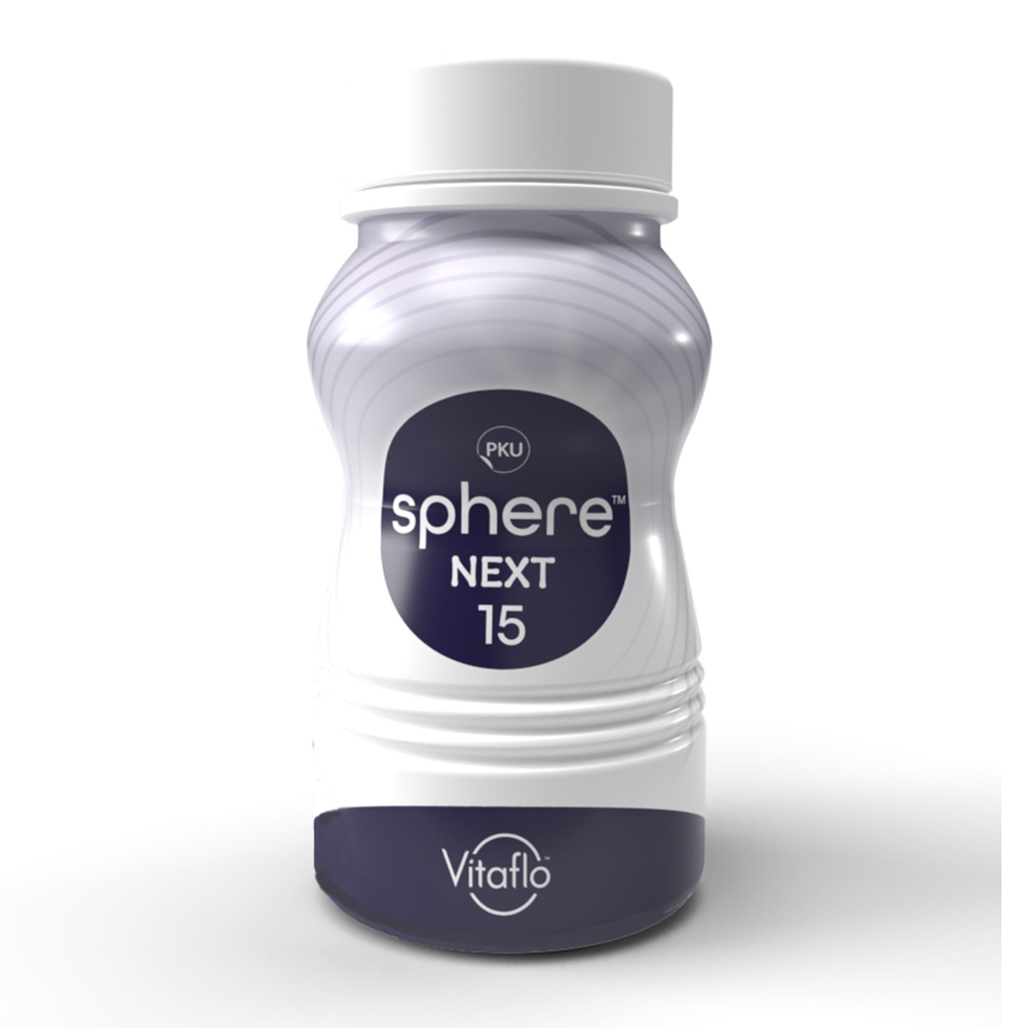 Vitaflo USA LLC - 812539026006 Oral Supplement PKU sphere® Next 15 Unflavored Liquid 6 oz. Bottle