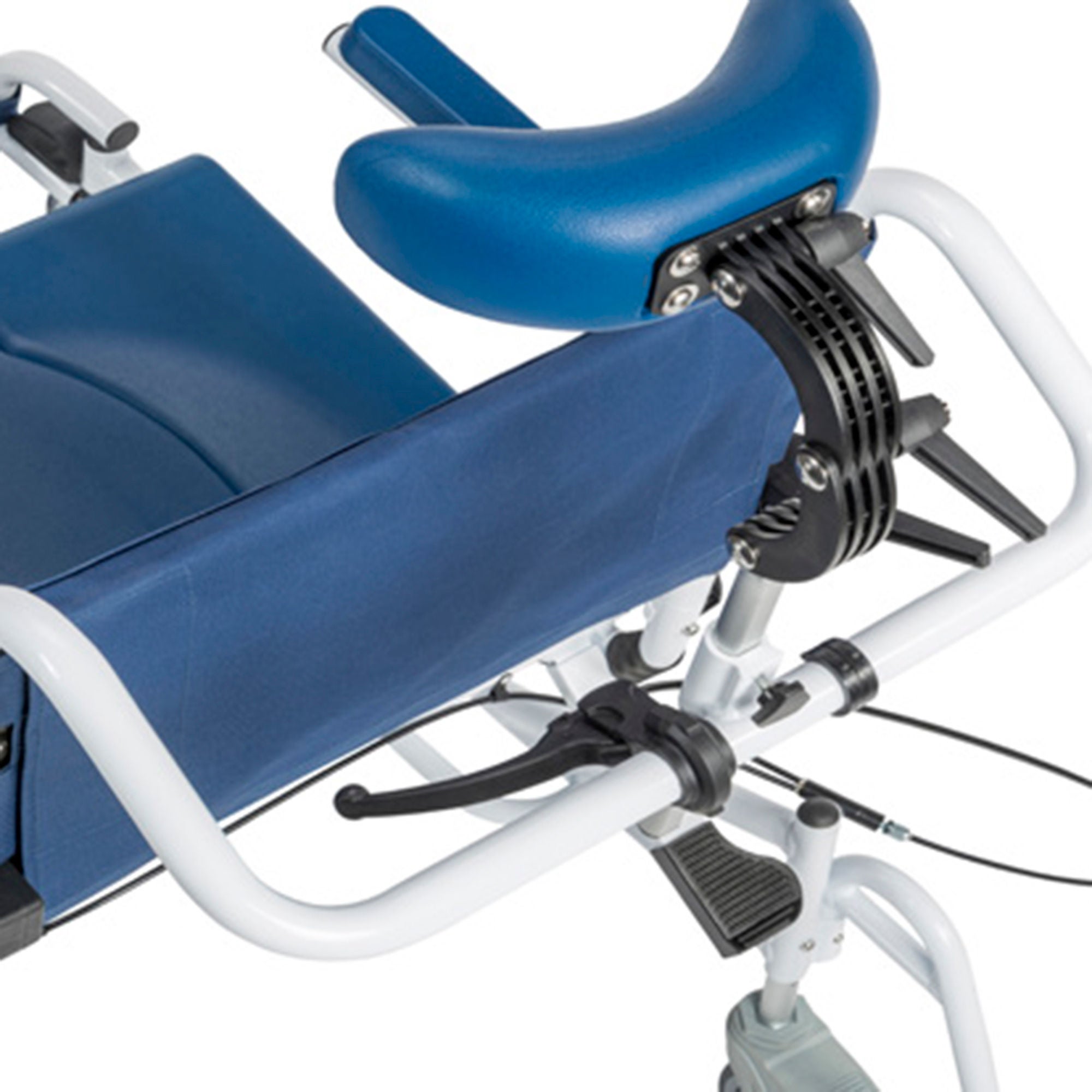 Drive DeVilbiss Healthcare - NRS18010 3-in-1 Commode / Shower Chair Flip-Back Arms Aluminum Frame Reclining Backrest 20 Inch Seat Width 300 lbs. Weight Capacity
