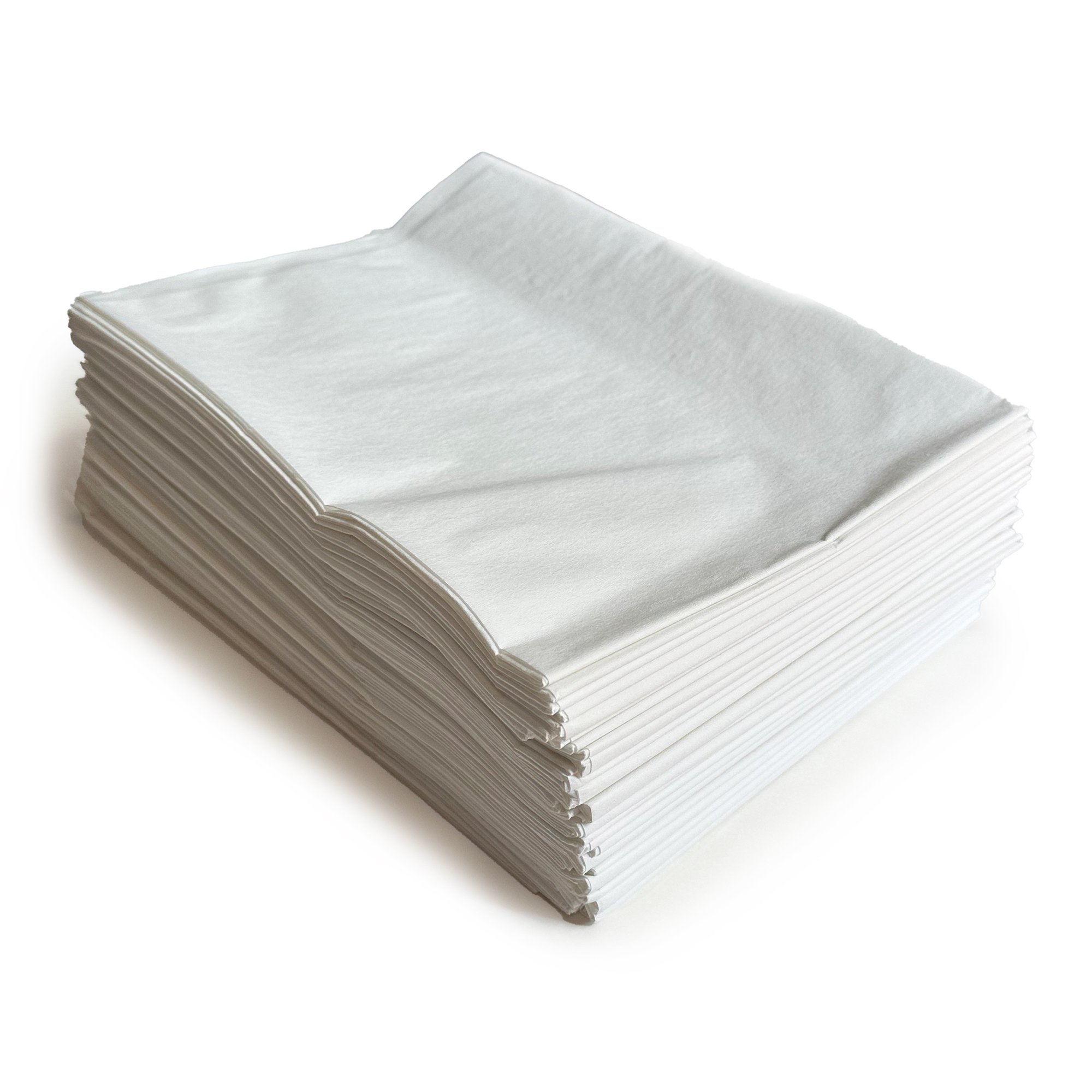 McKesson Brand 16-JCPM5 - McKesson Pillowcase, Disposable, Deluxe, White, Tissue/Poly, 30 x 21 Inch - 100/Case