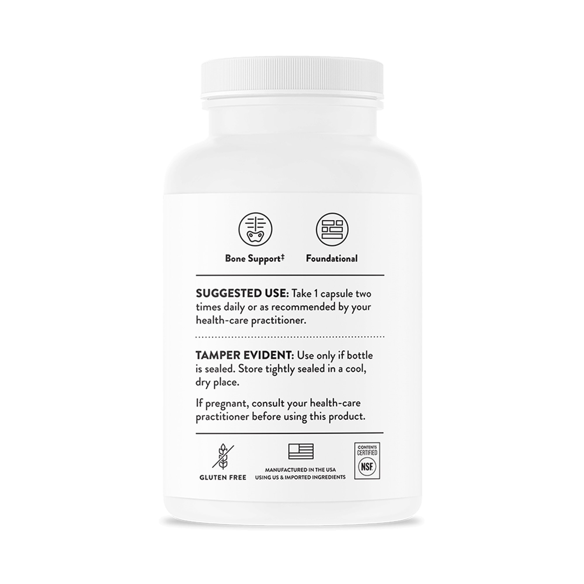 Thorne Research Inc M281 - Thorne® Calcium Chelated Calcium for Enhanced Absorption Dietary Supplement - 1/Bottle