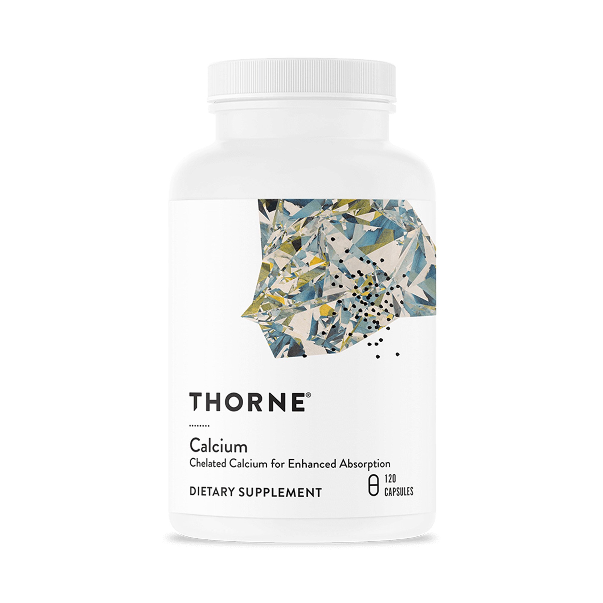 Thorne Research Inc M281 - Thorne® Calcium Chelated Calcium for Enhanced Absorption Dietary Supplement - 1/Bottle
