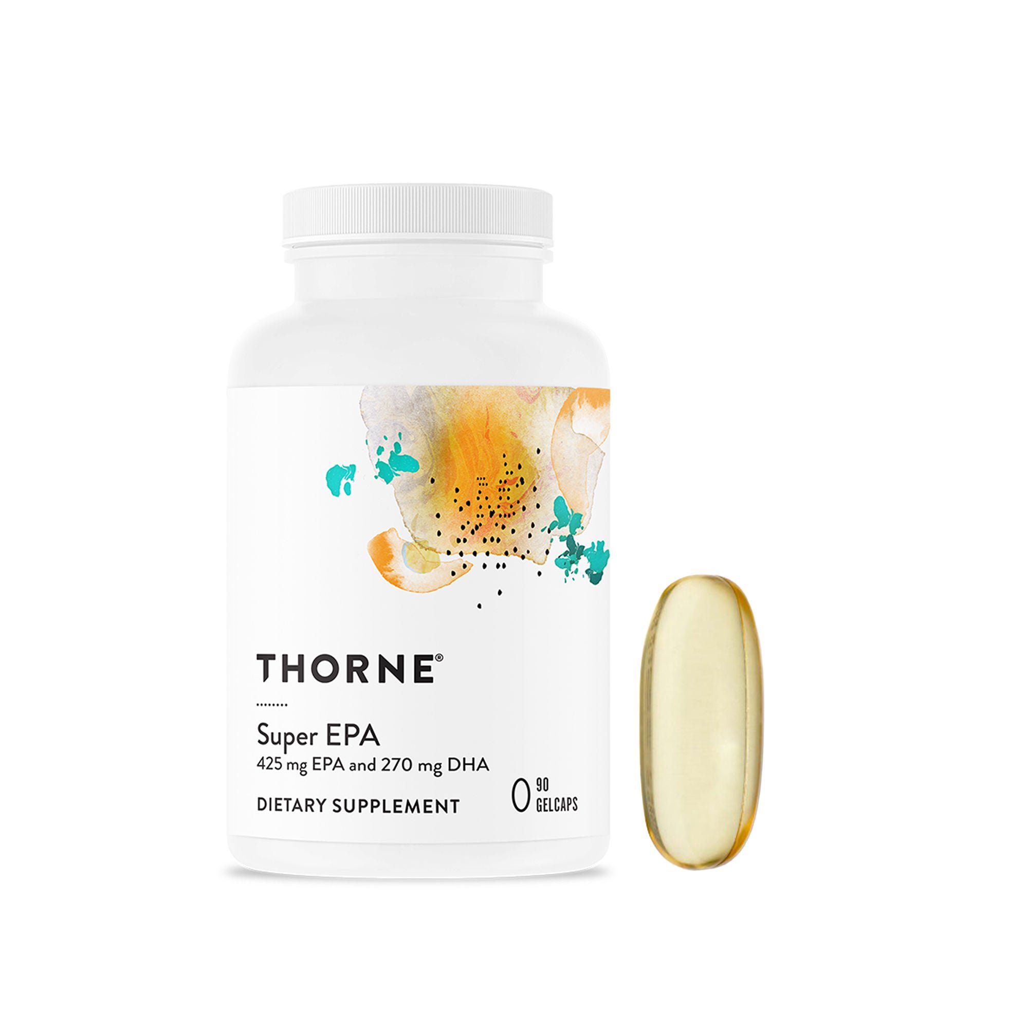 Thorne Research Inc - SP608NC Thorne® Super EPA Pro High EPA Omega-3 Dietary Supplement