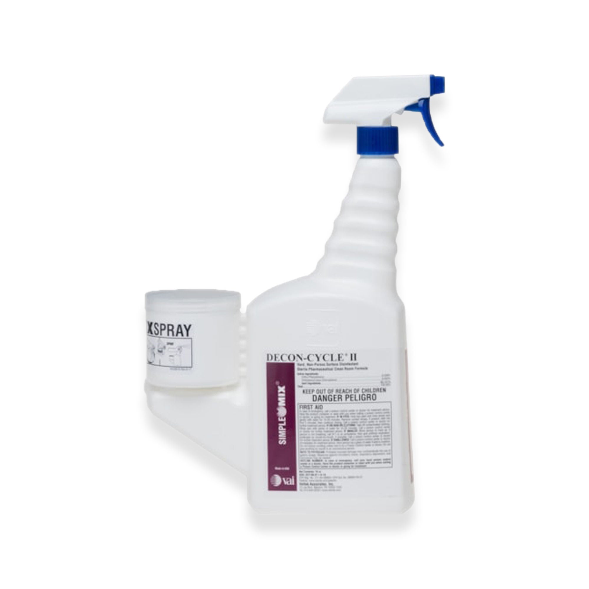 Acute Care Pharmaceuticals - DCY-06-16Z-02 Surface Disinfectant Cleaner DECON-CYCLE® Germicidal SimpleMix Ready to Mix System Liquid Concentrate 16 oz. Bottle Alcohol Scent Sterile