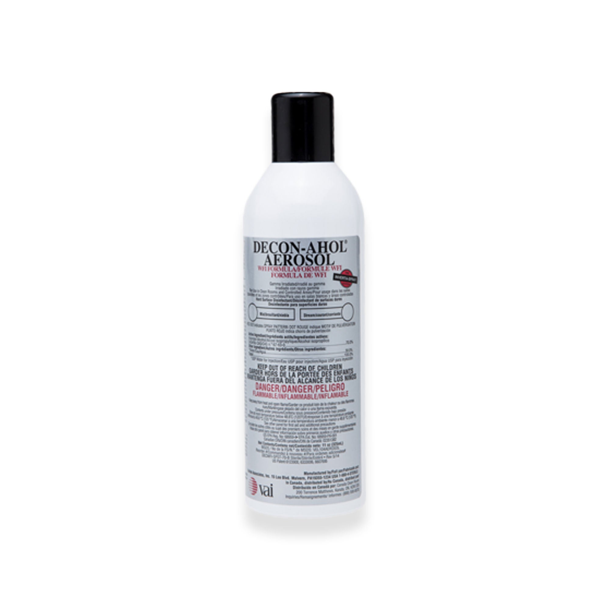 Acute Care Pharmaceuticals - DECWFI-SP-70-B Surface Disinfectant / Sanitizer DECON-AHOL®WFI Formula Alcohol Based Aerosol Spray Liquid 11 oz. Can Alcohol Scent Sterile