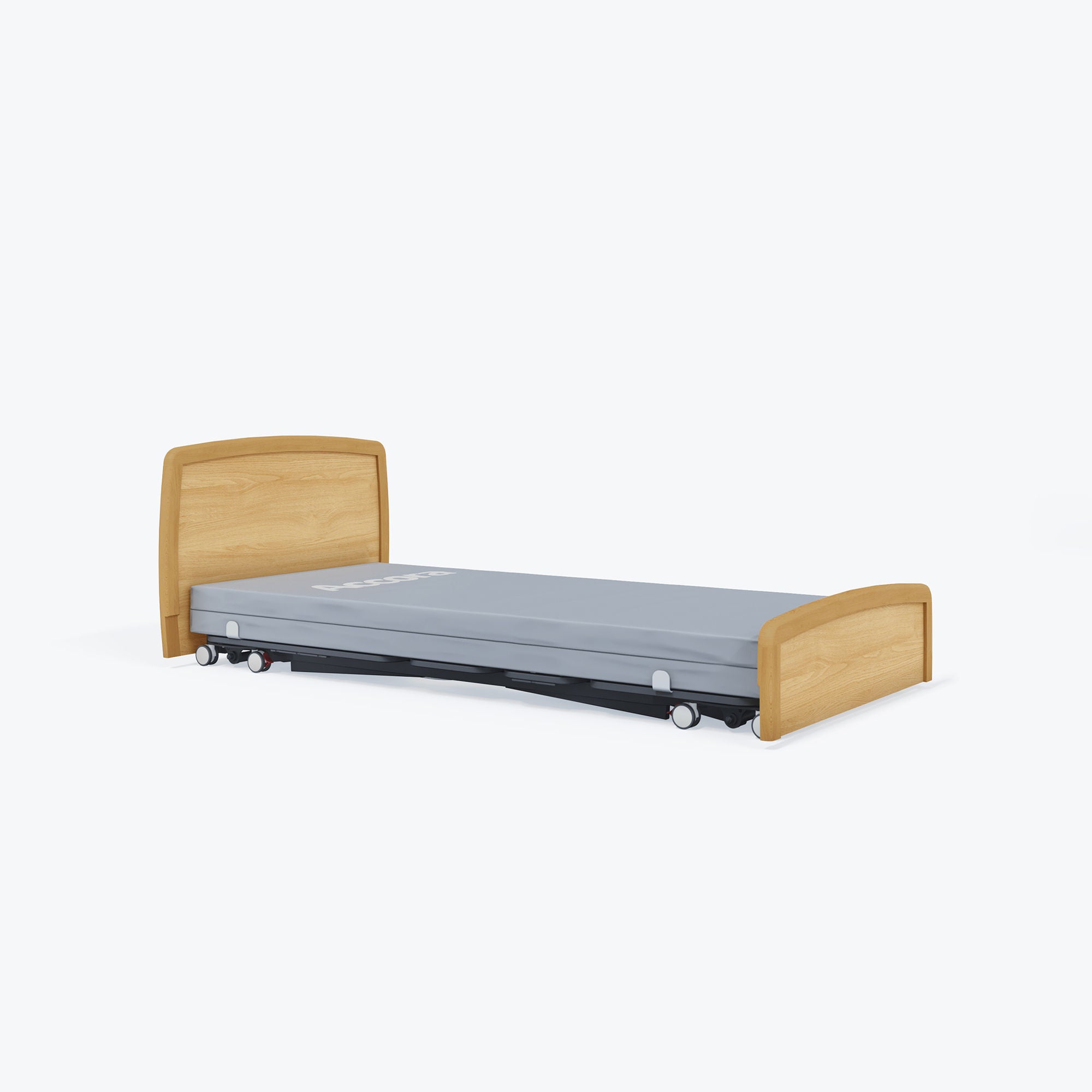 Accora Inc - NSB-0-FL8-000US Electric Bed Contesa® Long Term Care 80 Inch Length Slat Deck 5 Functions 3-9/10 to 29 Inch Height Range