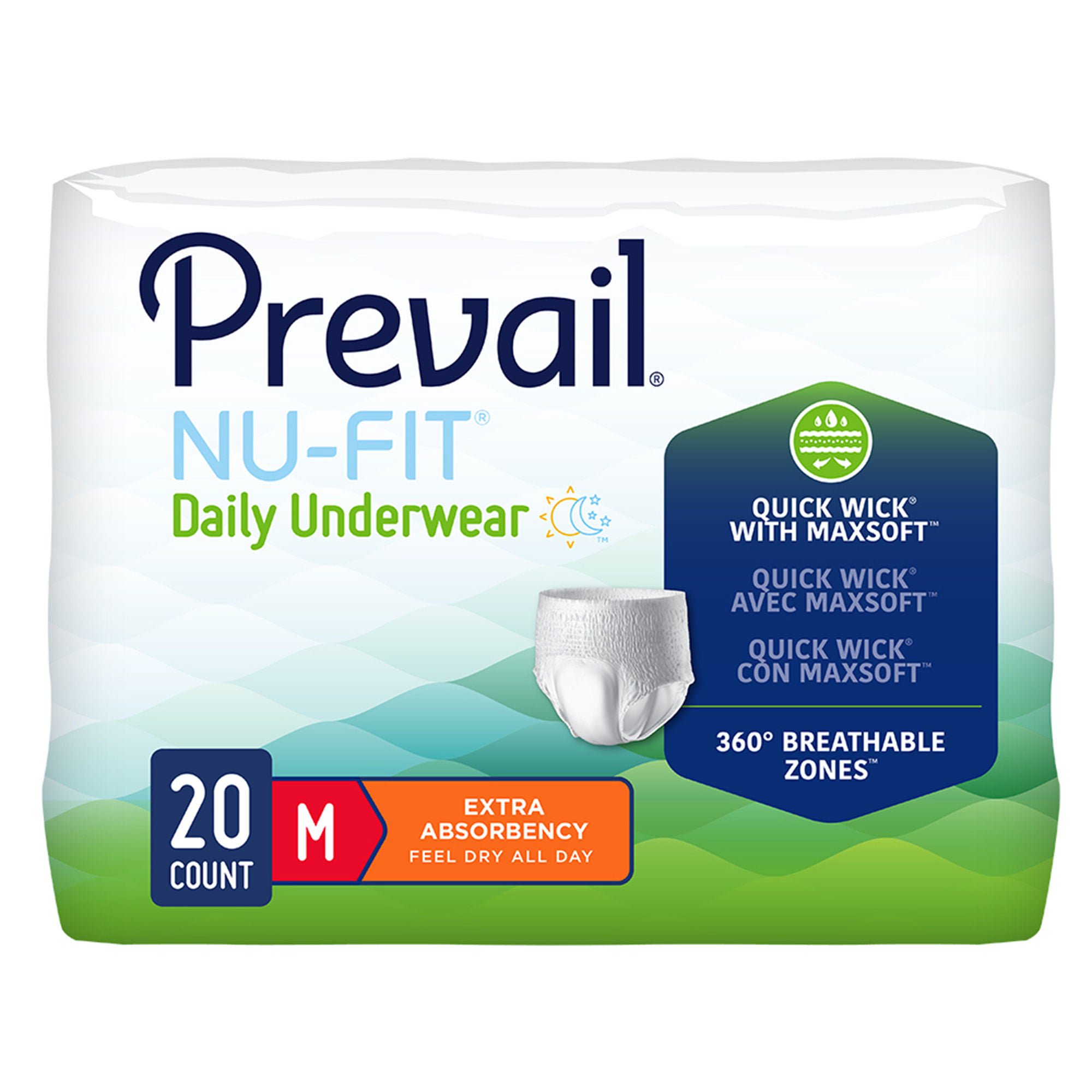 First Quality Products LLC - NUU-512 Prevail® Nu-Fit® Absorbent Underwear