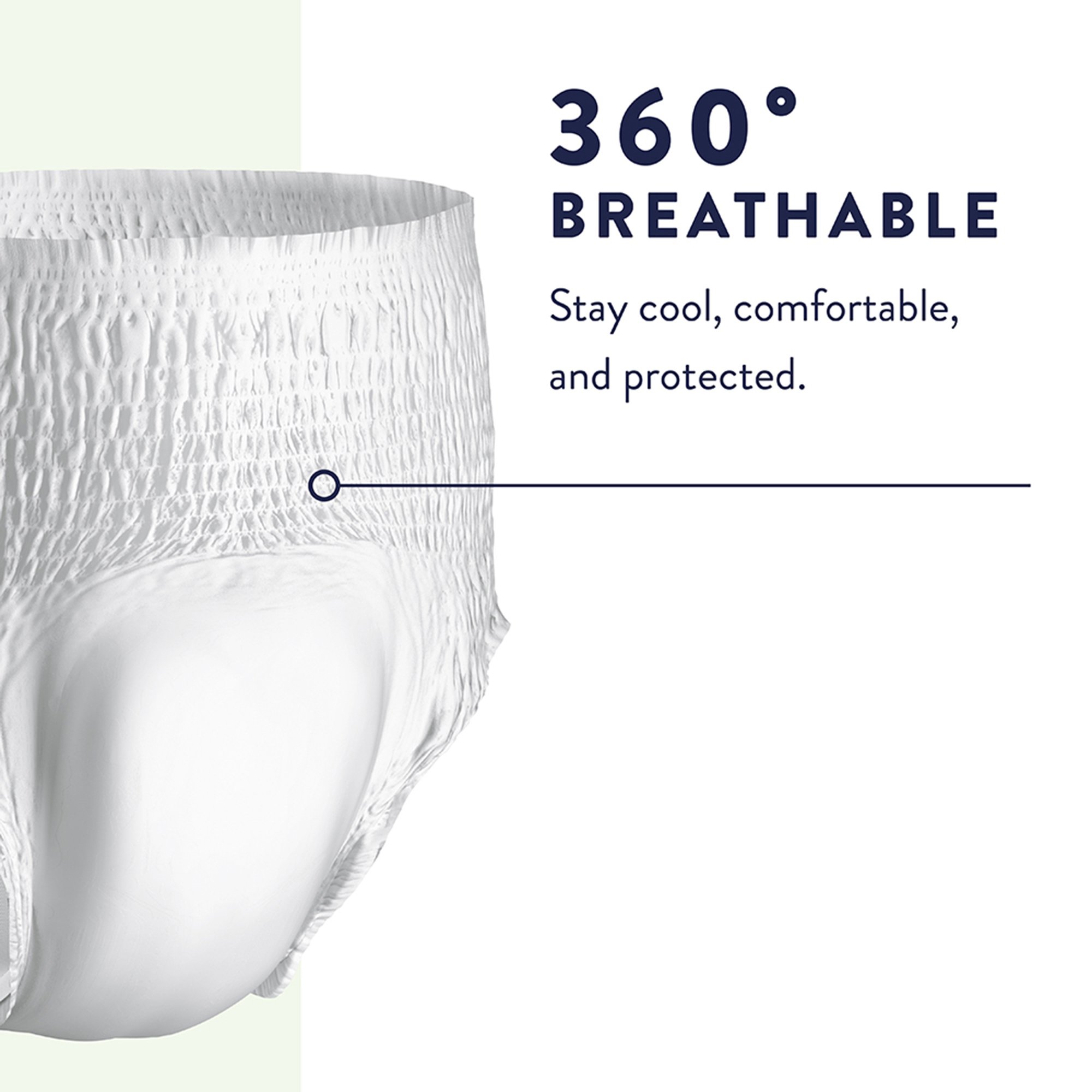 First Quality Products LLC NUU-513 - Prevail® Nu-Fit® Absorbent Underwear, Heavy Absorbency, Large - 20/Pack, 80/Case