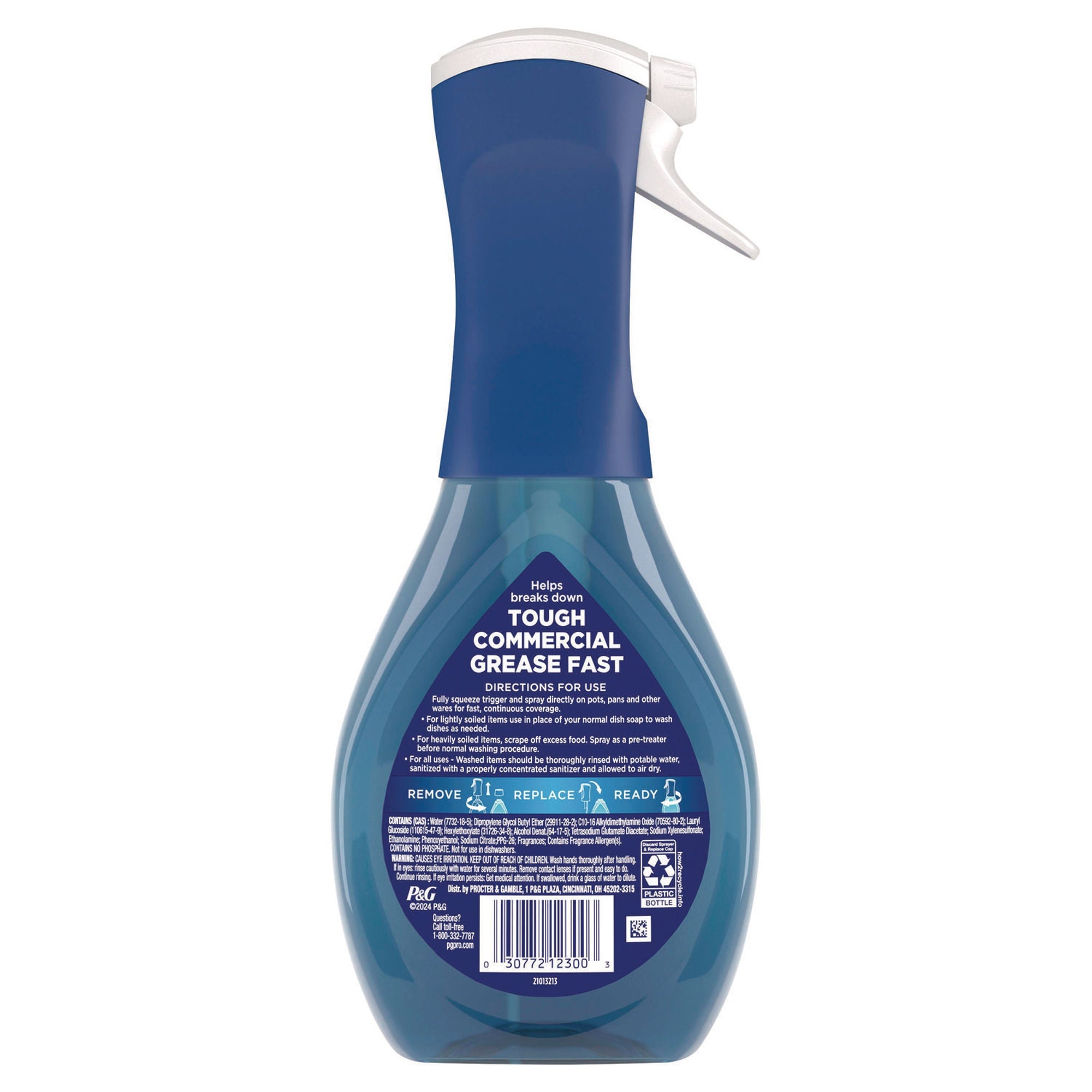 Essendant Co-United Stationers - PGC12301 Dish Detergent Dawn® Professional Heavy Duty Powerwash 16 oz. Pump Bottle Liquid Fresh Scent
