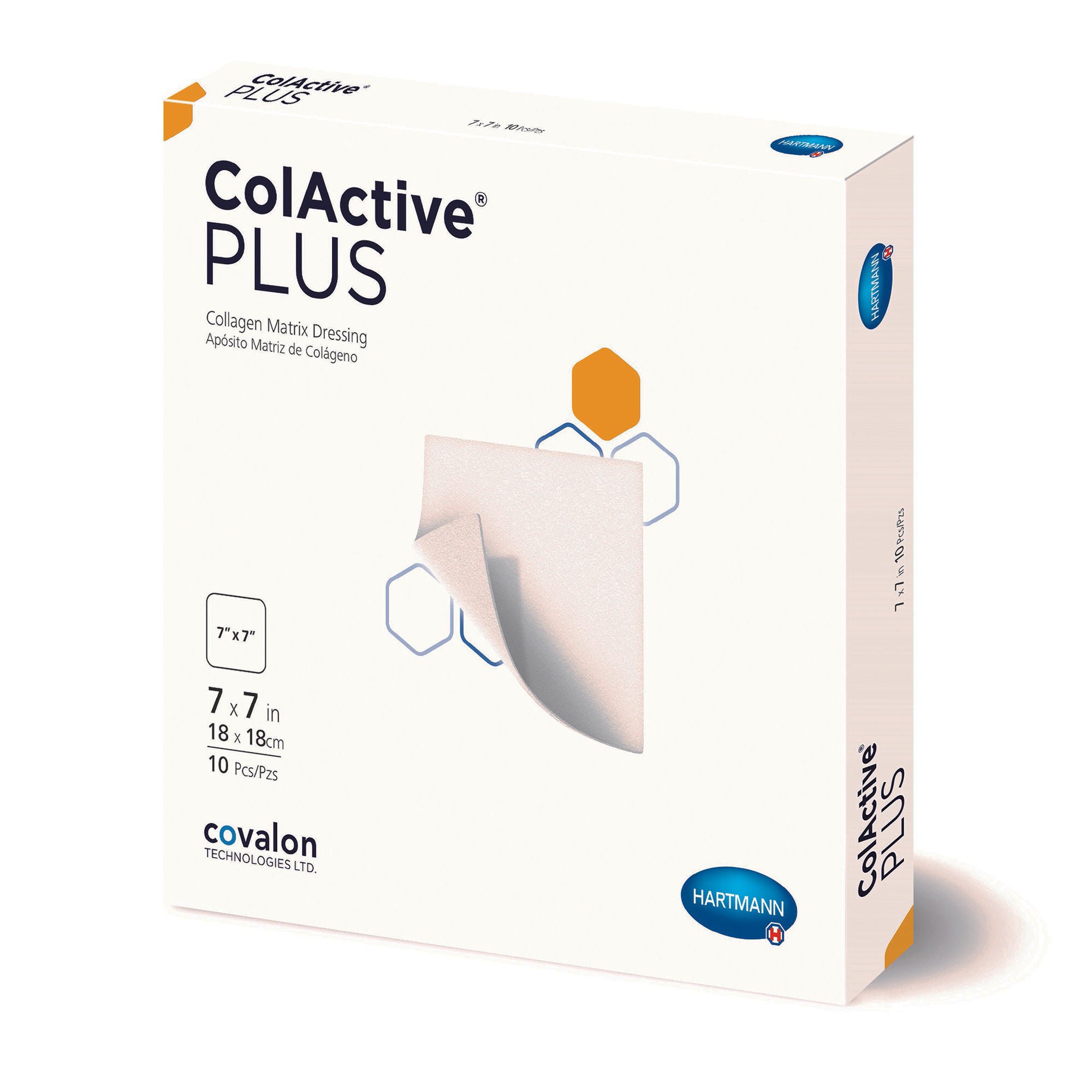Hartmann - 10350000 Collagen Dressing ColActive® Plus 7 X 7 Inch Square Sterile