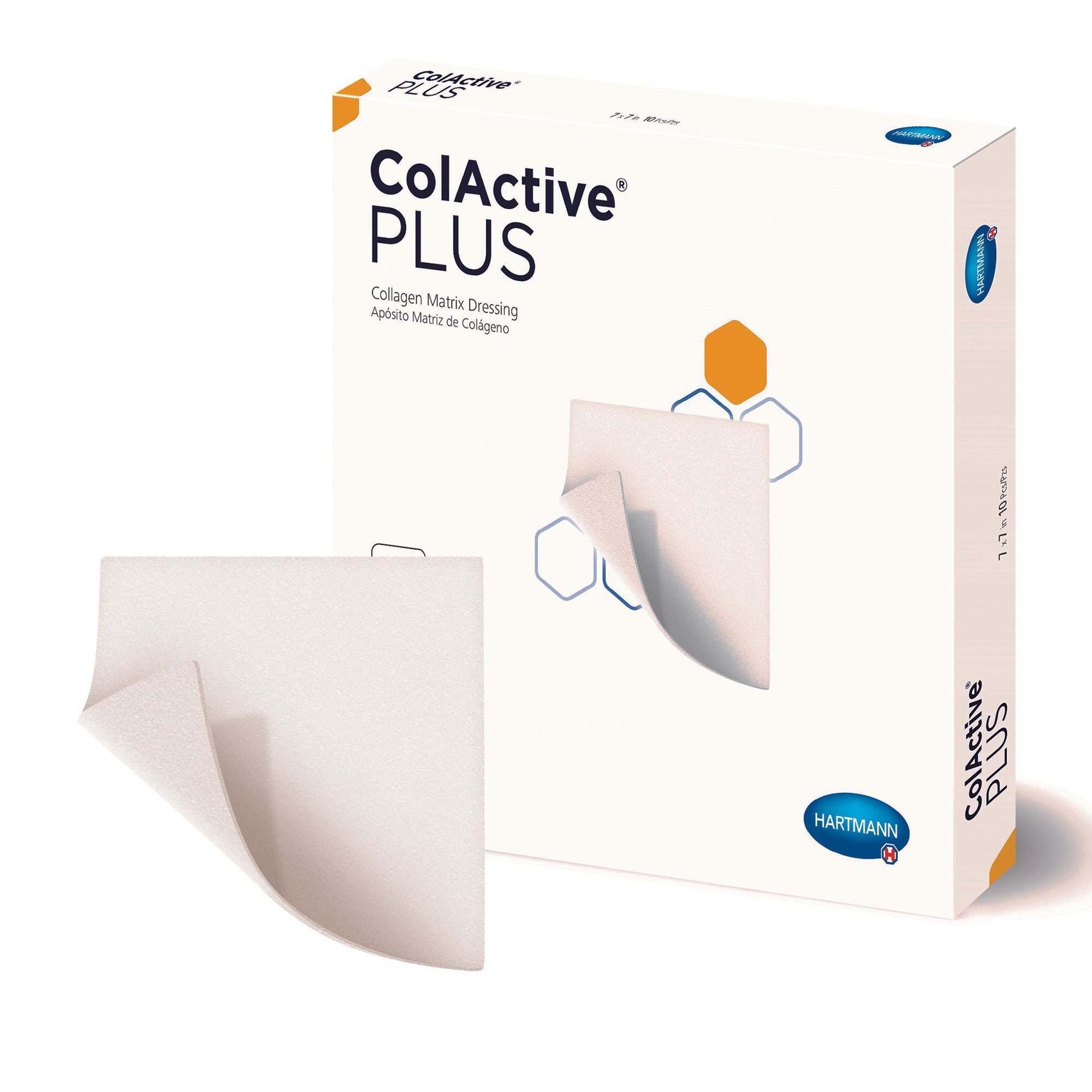 Hartmann - 10350000 Collagen Dressing ColActive® Plus 7 X 7 Inch Square Sterile