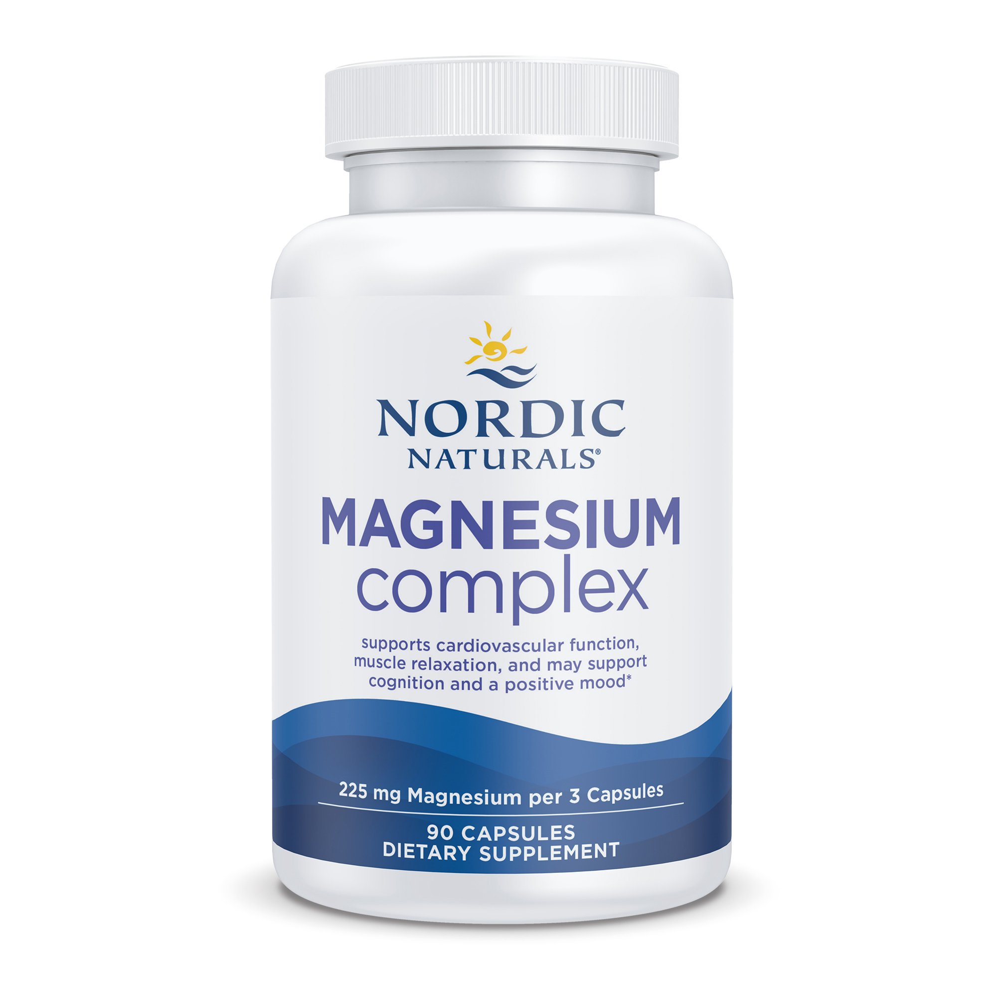 Nordic Naturals Inc 1533 - Nordic Naturals® Magnesium Complex Dietary Supplement - 1/Bottle, 12/Case