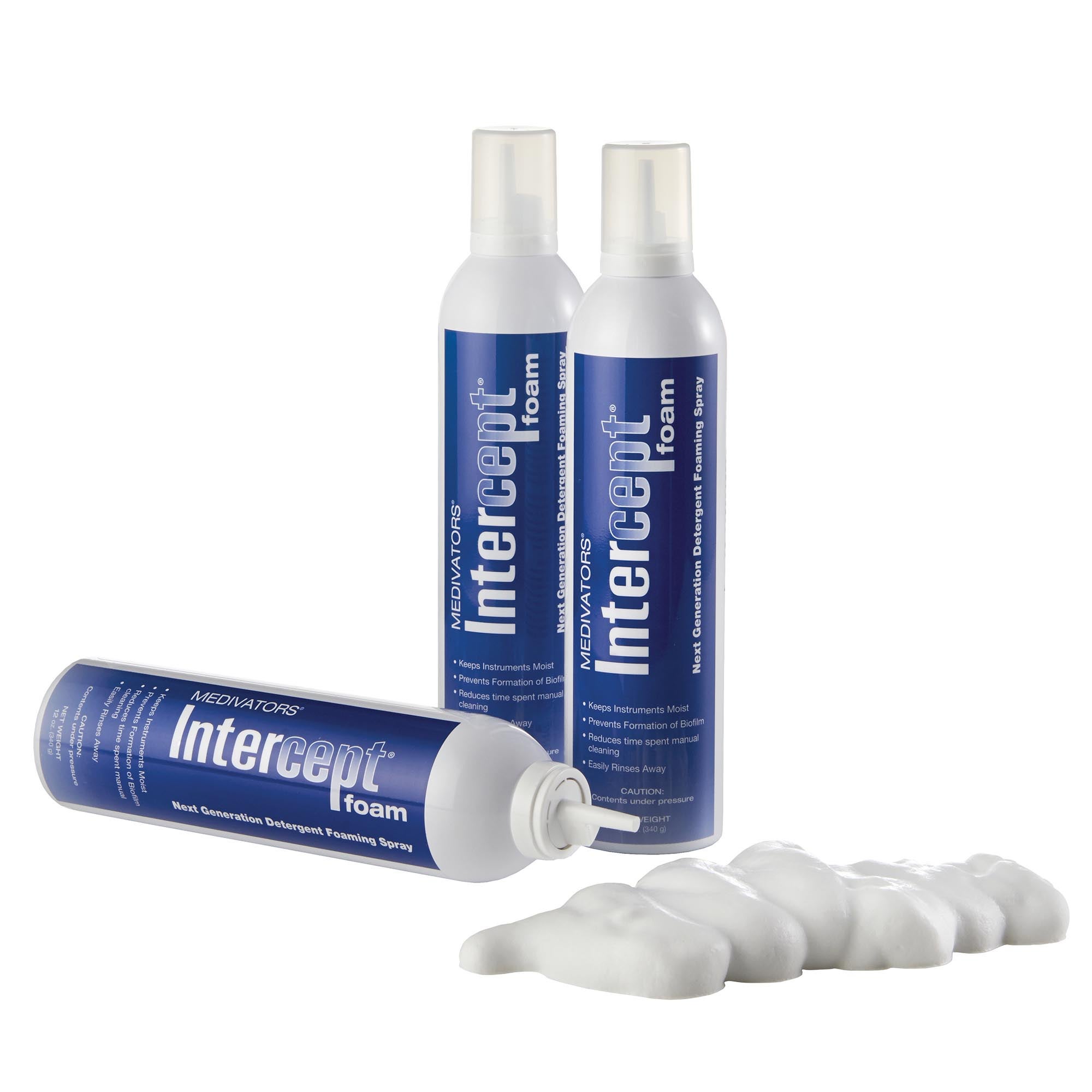 Steris - ML020139 Instrument Detergent Intercept™ Foam Foam RTU 12 oz. Bottle Cotton Fresh