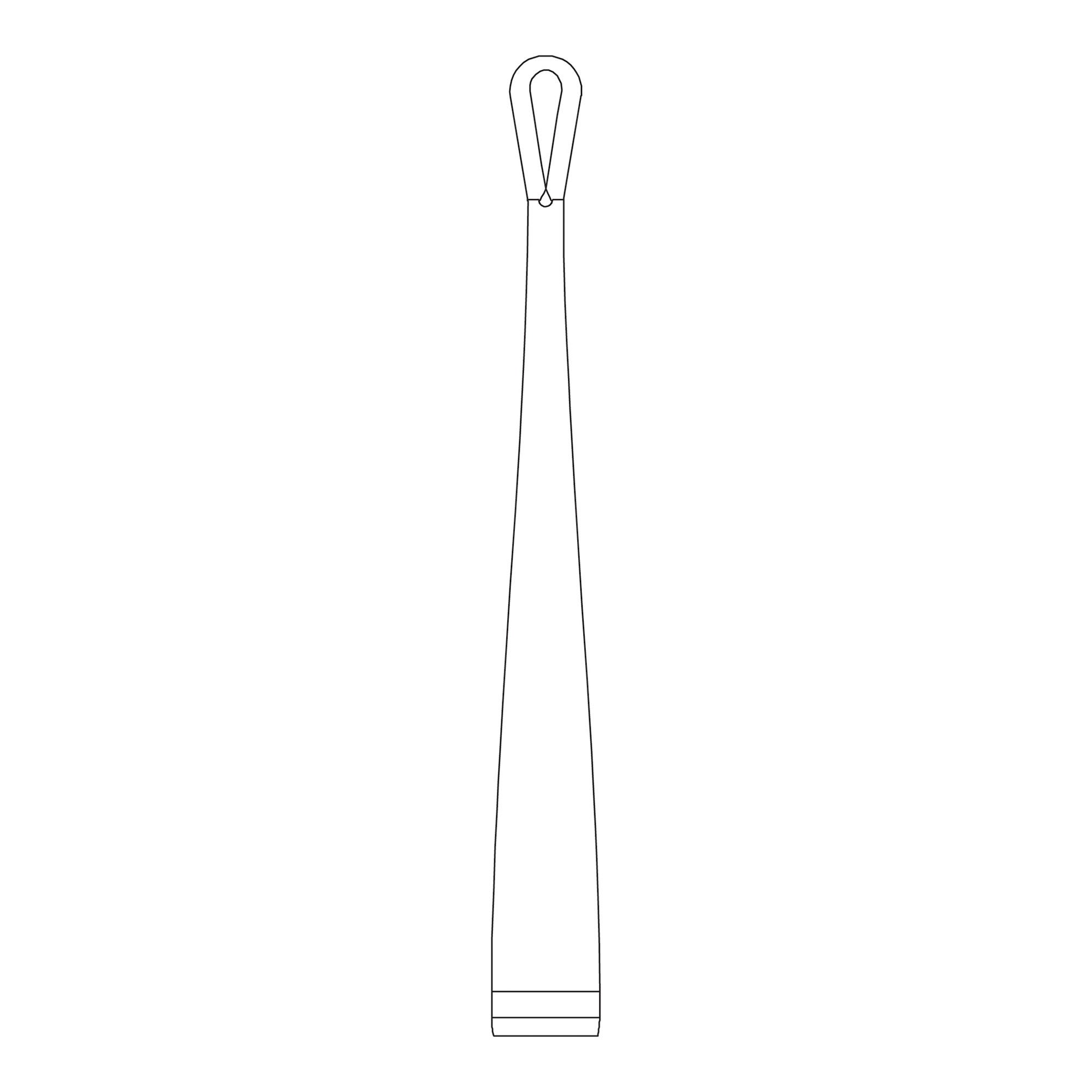 McKesson Brand - 16-LC06-REFILL Ear Curette Pack McKesson Single-ended Handle 8 mm Tip Lighted Large Spoon Tip