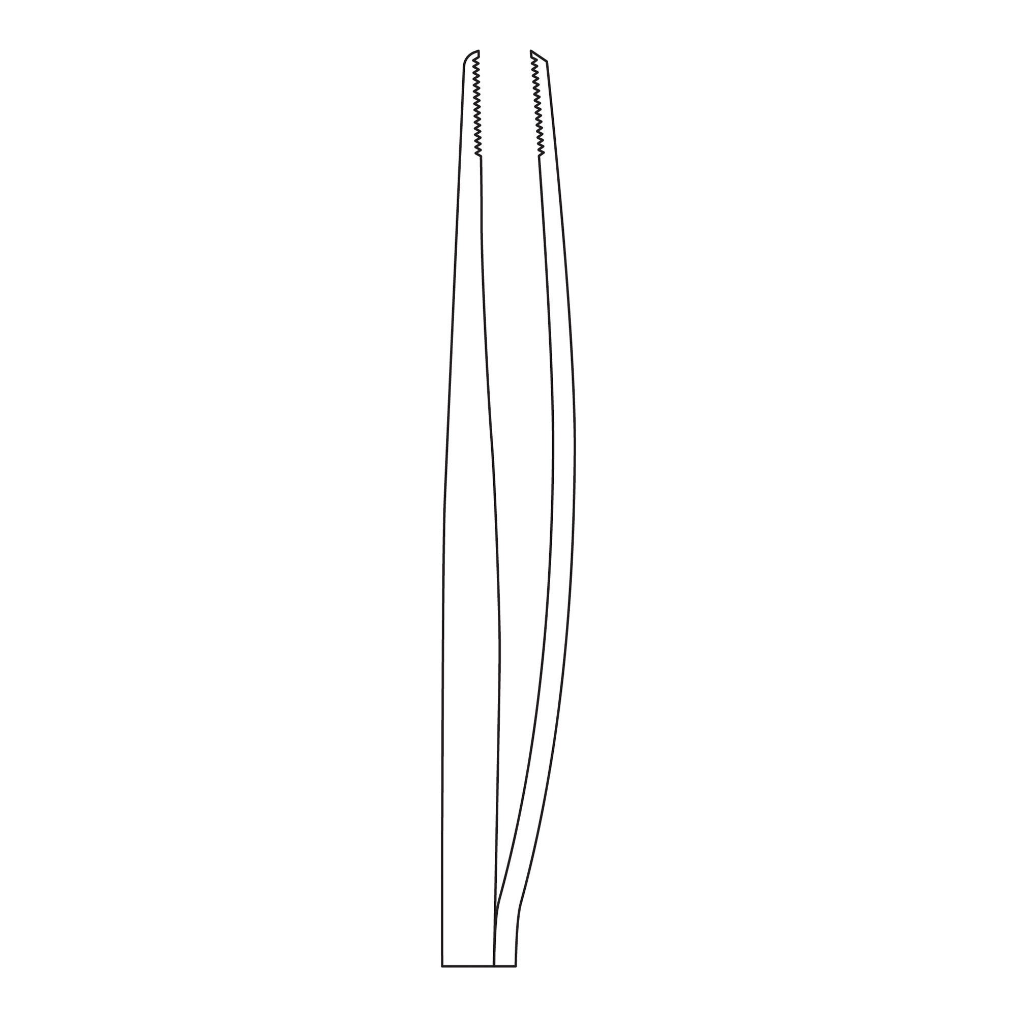 McKesson Brand - 16-LC09-REFILL Ear Curette Pack McKesson Single-ended Handle Lighted Tweezer Tip
