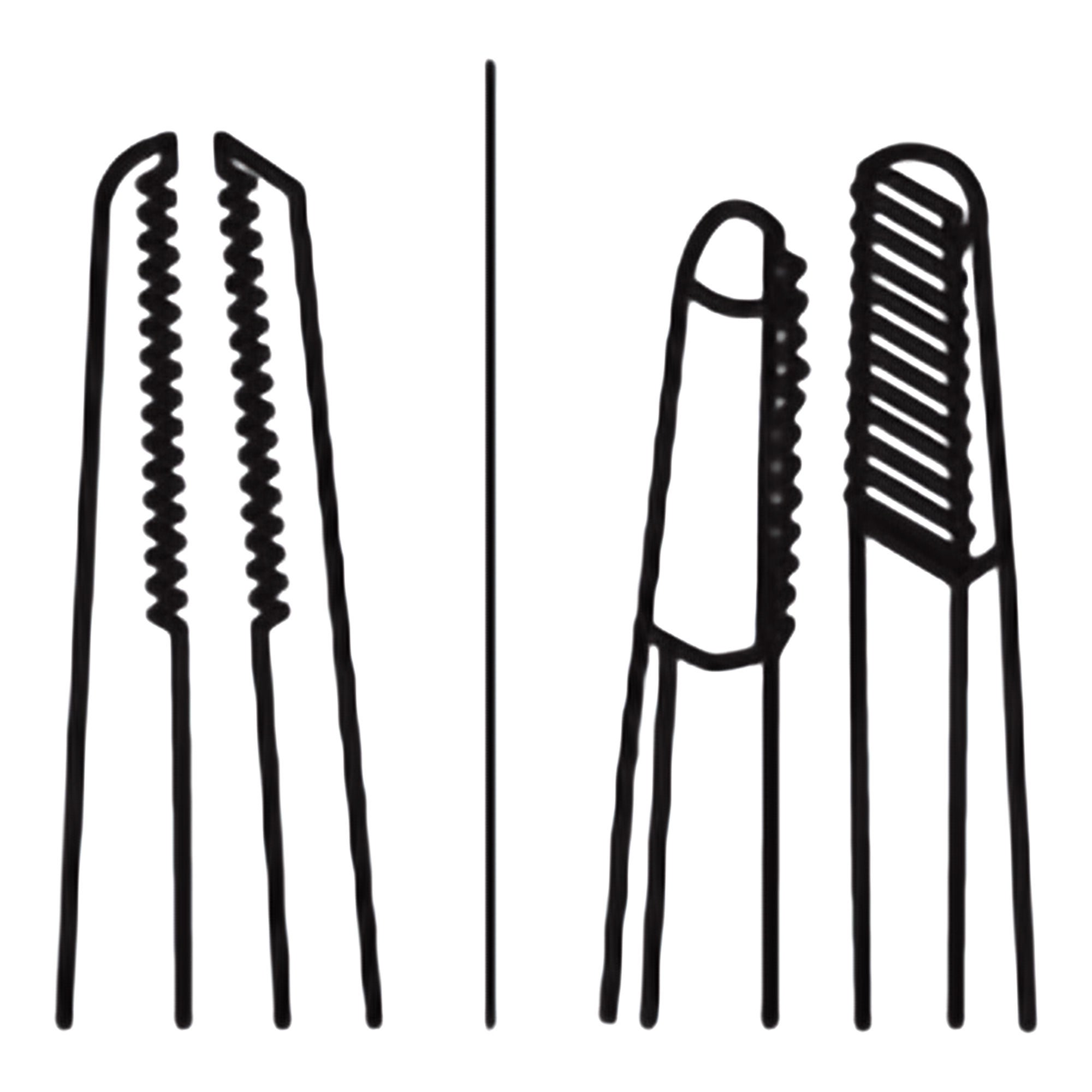 McKesson Brand - 16-LC09-REFILL Ear Curette Pack McKesson Single-ended Handle Lighted Tweezer Tip