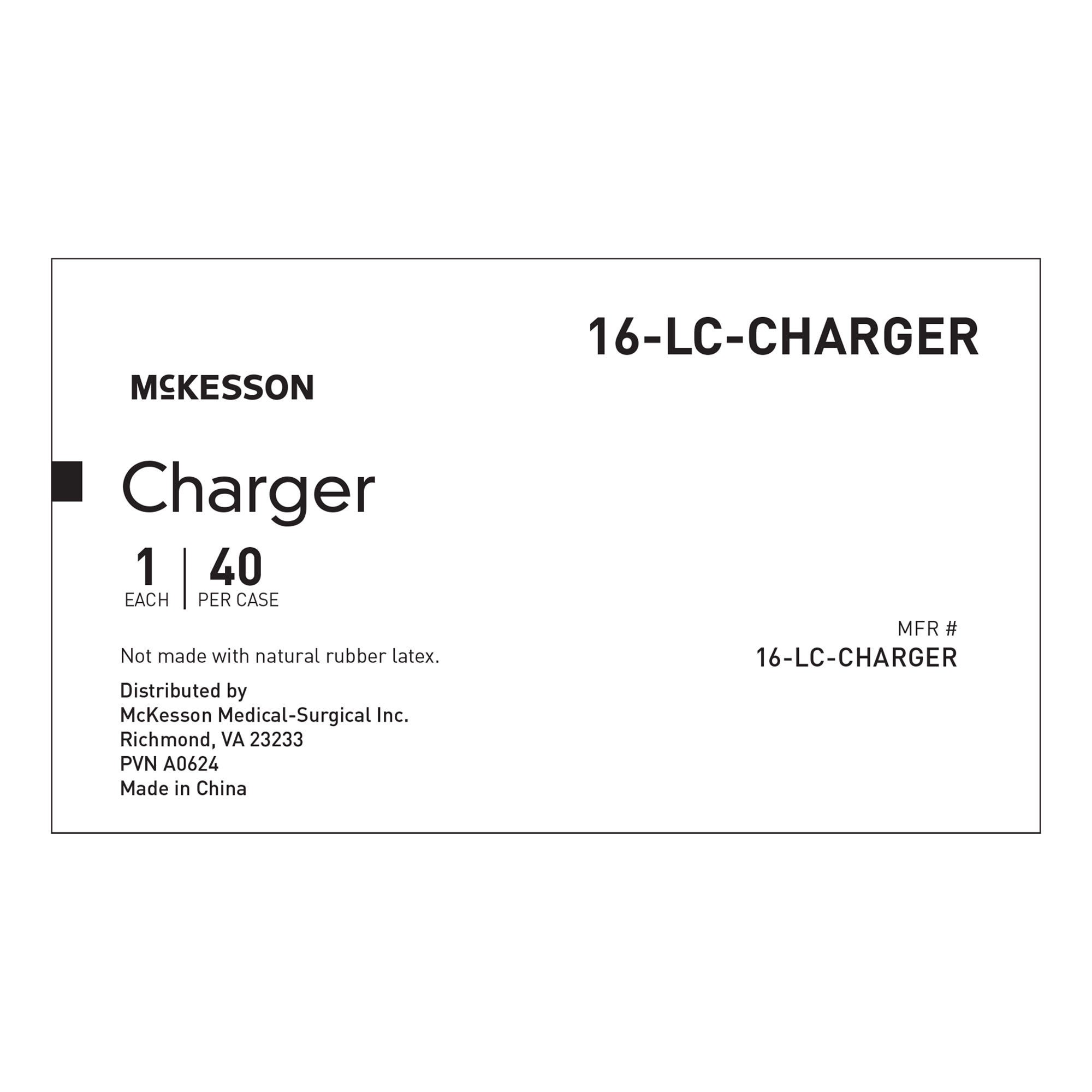 McKesson Brand - 16-LC-CHARGER McKesson Ear Curette Light Charger