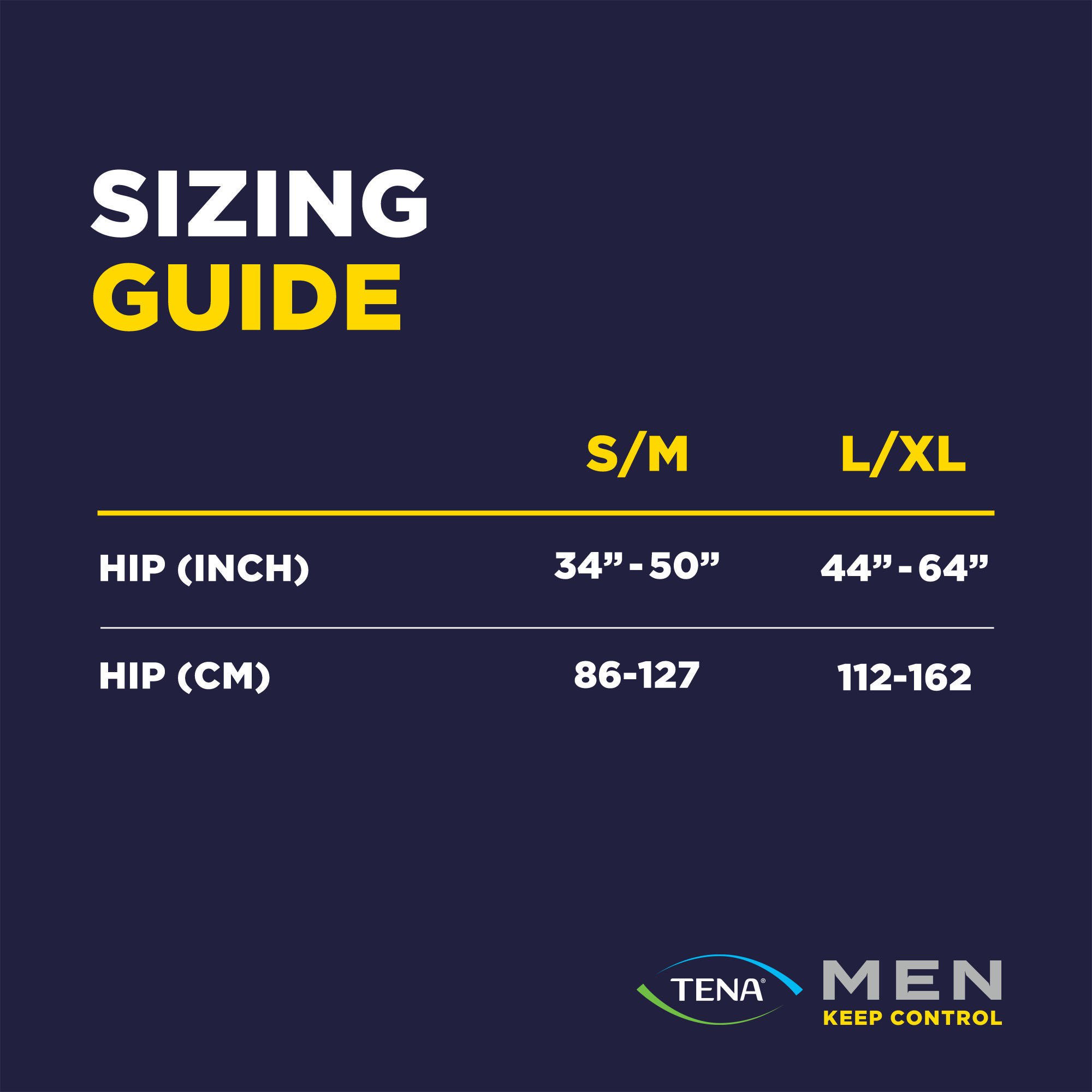 Essity HMS North America Inc - 55732 Tena® Men Overnight Extra Coverage Protective Underwear