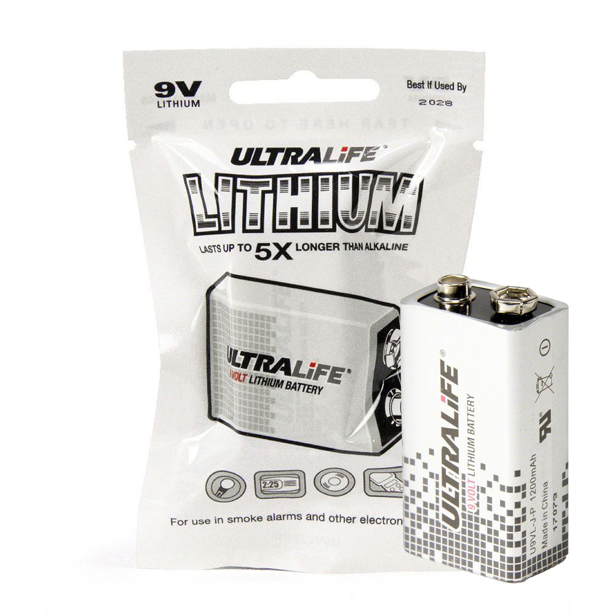 Worldpoint ECC - 30-436 Diagnostic AED Battery Defibtech Lifeline™ Lithium 9V Battery For AED