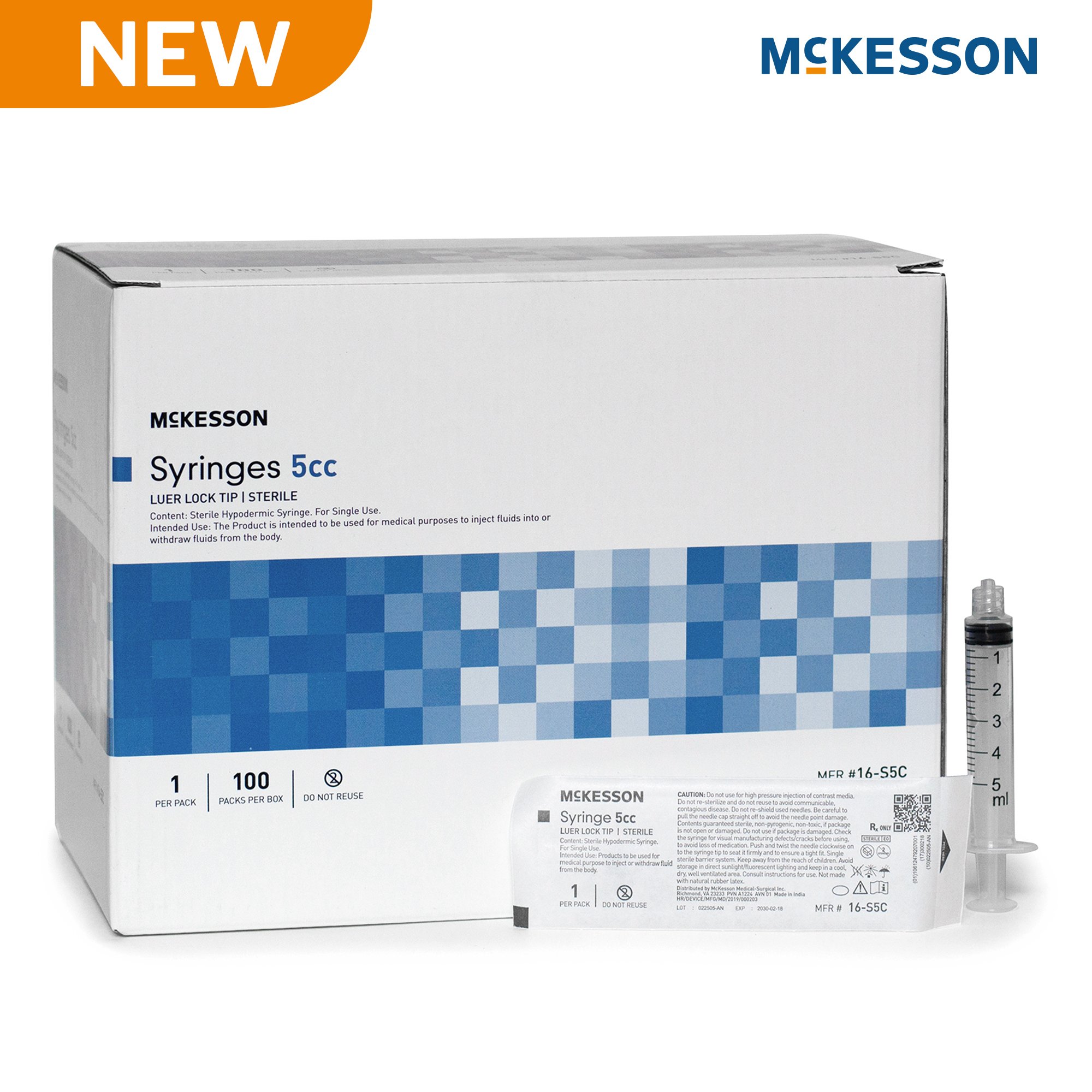 McKesson General Purpose Syringe 16-S5C by McKesson Brand