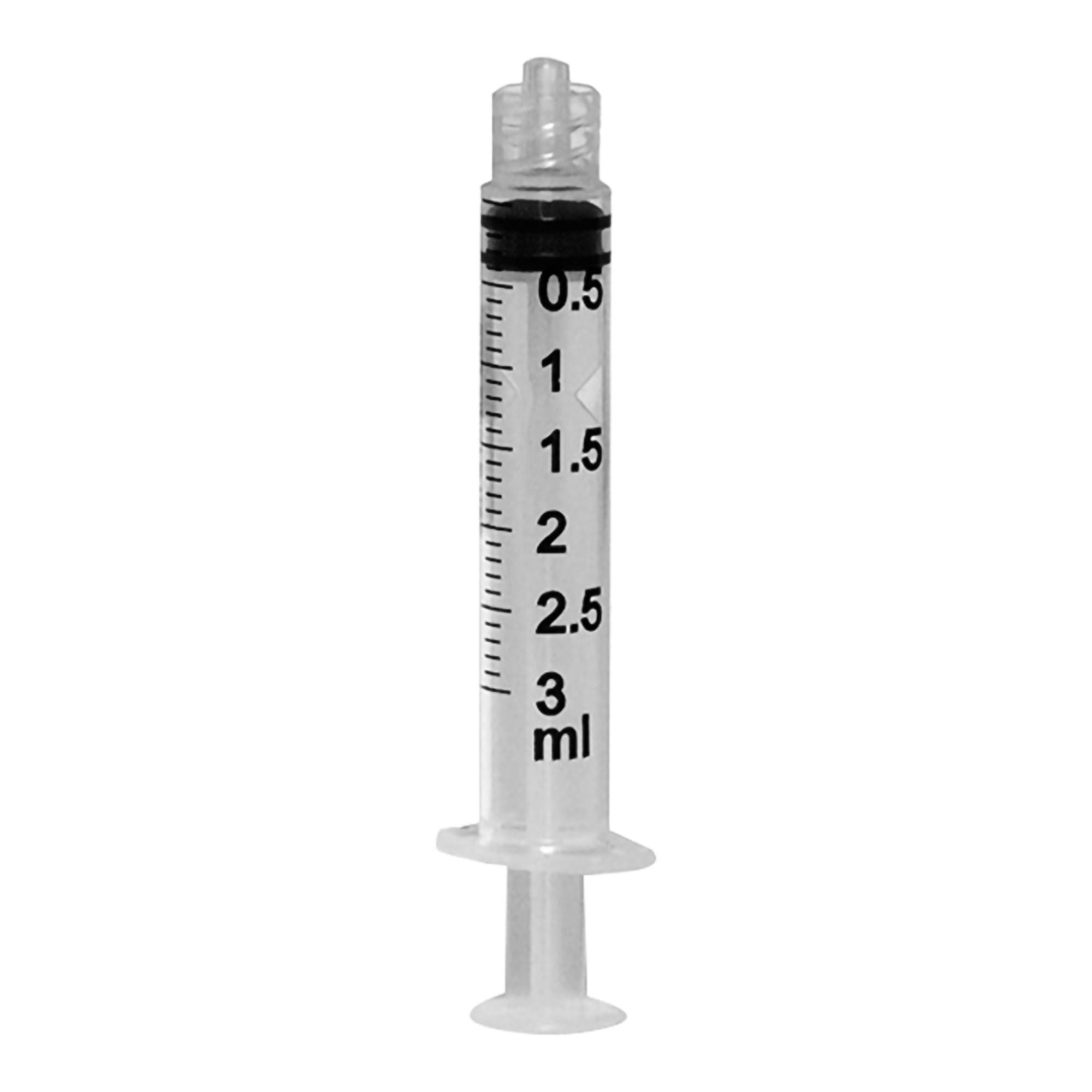 McKesson Brand - 16-S3C General Purpose Syringe McKesson 3 mL Luer Lock Tip Without Safety