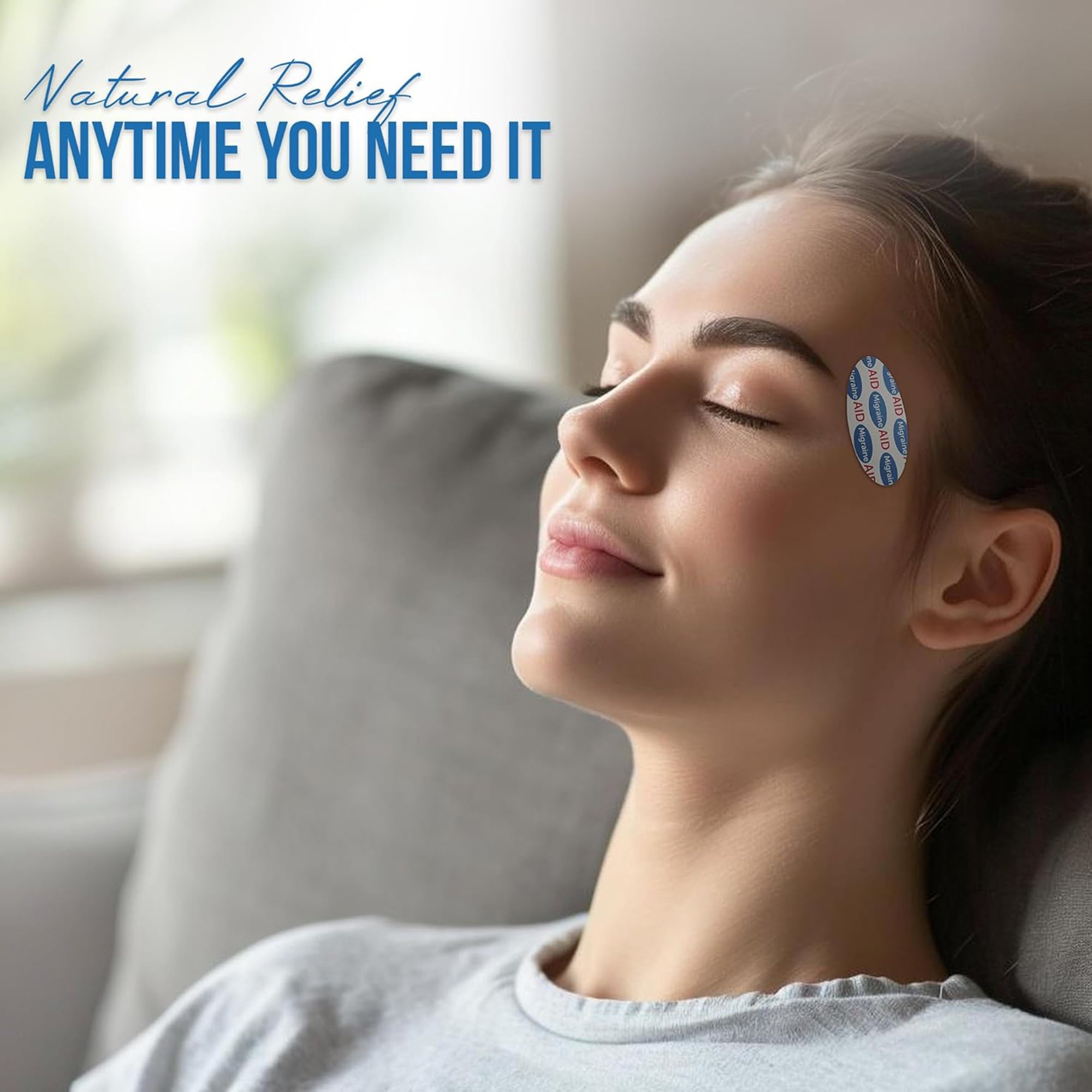 Carpal AID LLC MA-10PK - Migraine AID Migraine Headache Relief Patches - 10/Pack, 240/Case