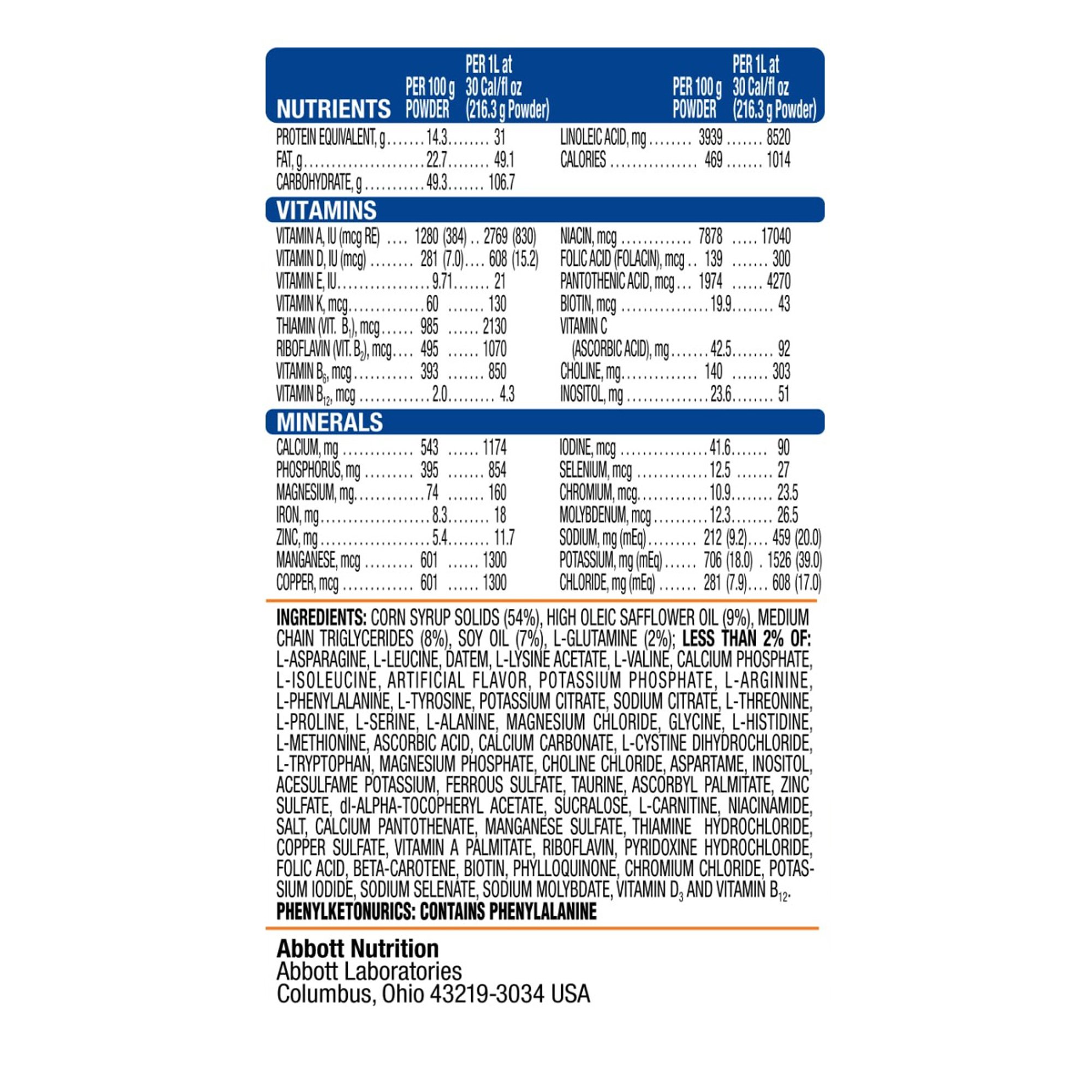 EleCare Jr Pediatric Oral Supplement 68630 by Abbott Nutrition