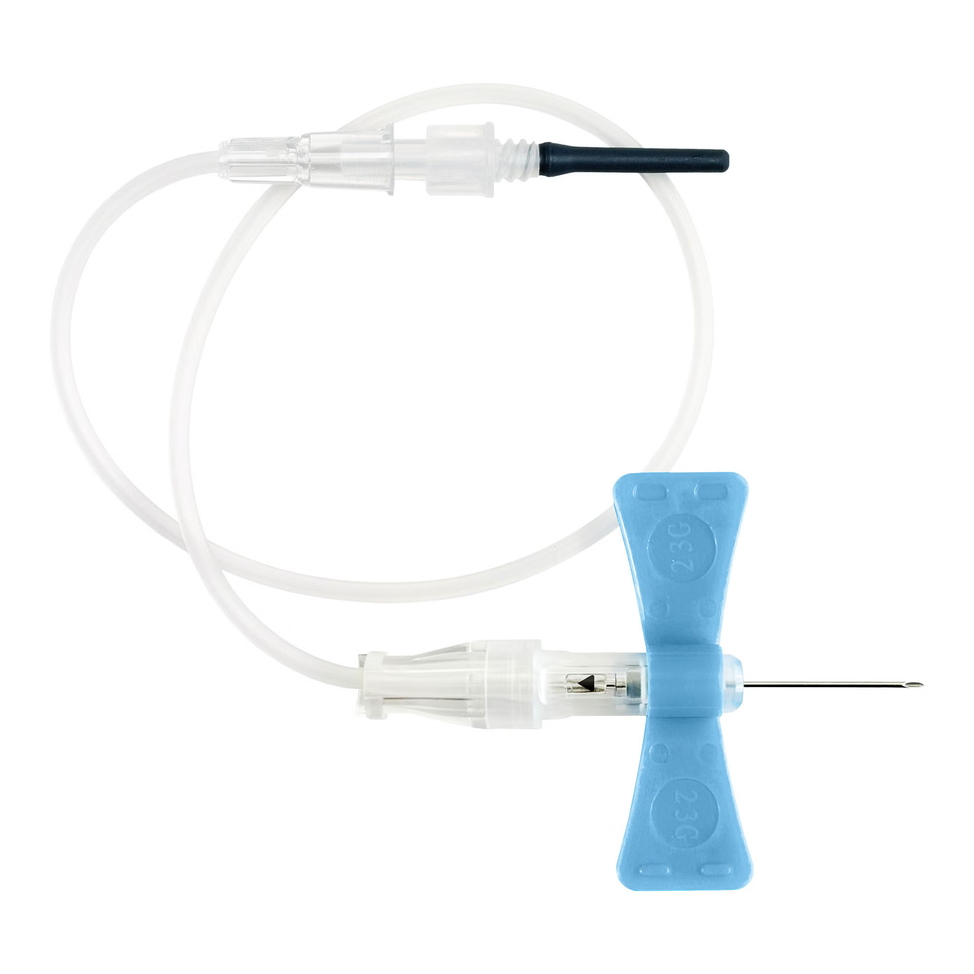 McKesson Brand - 17-BC2375 McKesson Prevent® PB Blood Collection Set 23 Gauge 3/4 Inch Needle Length Safety Needle 12 Inch Tubing Sterile