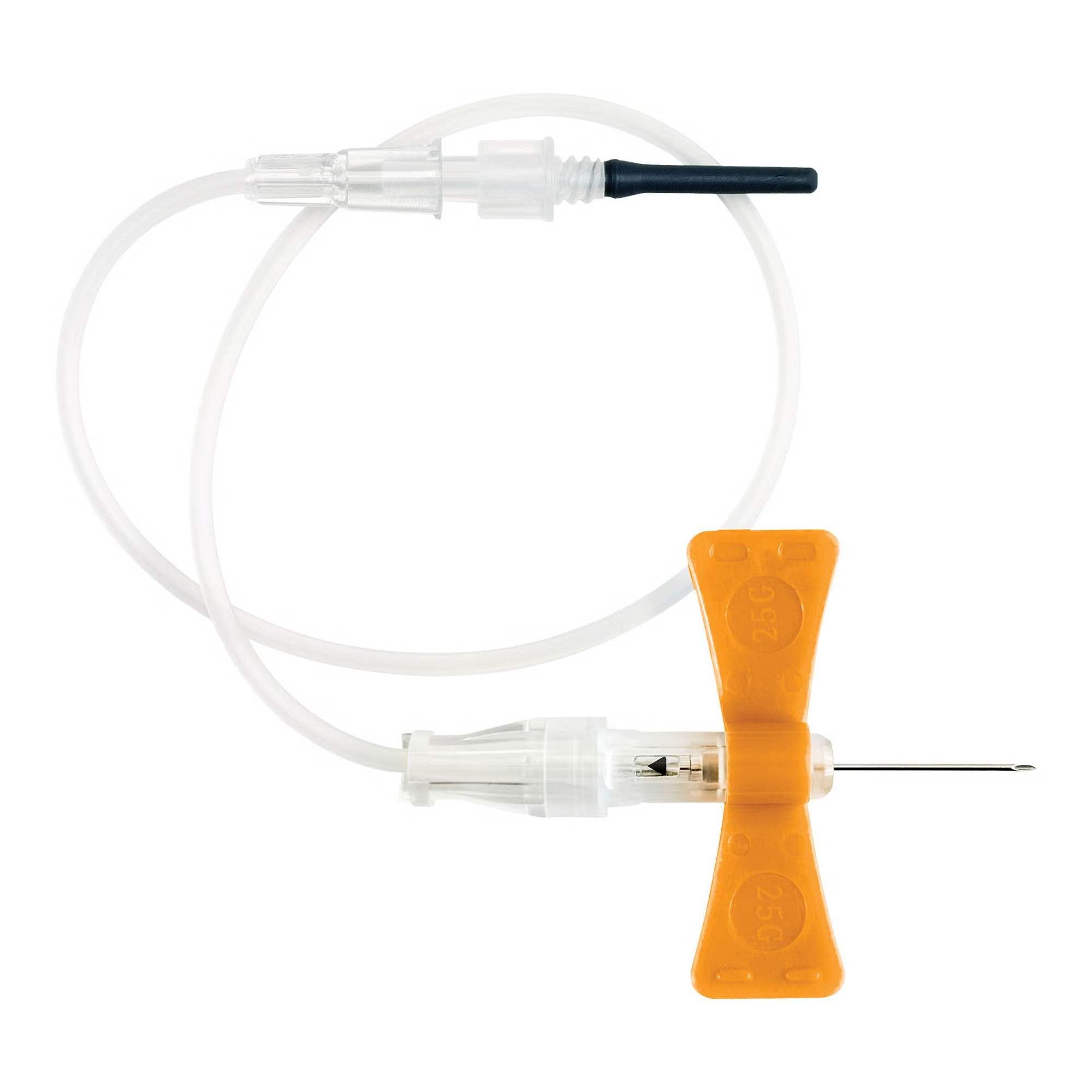 McKesson Brand - 17-BC2575 McKesson Prevent® PB Blood Collection Set 25 Gauge 3/4 Inch Needle Length Safety Needle 12 Inch Tubing Sterile