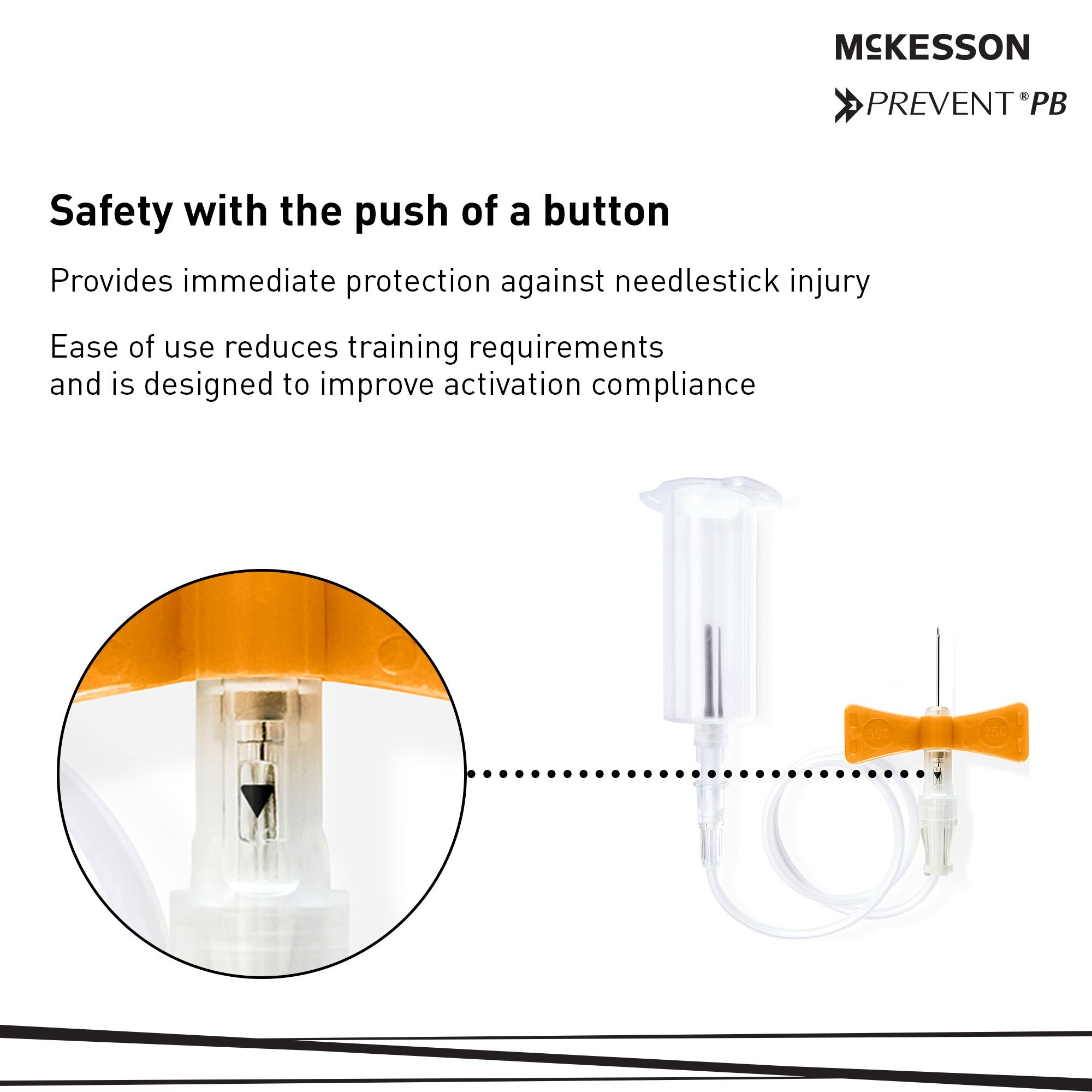 McKesson Prevent PB Blood Collection Set with Holder 17-BC2575H by McKesson Brand
