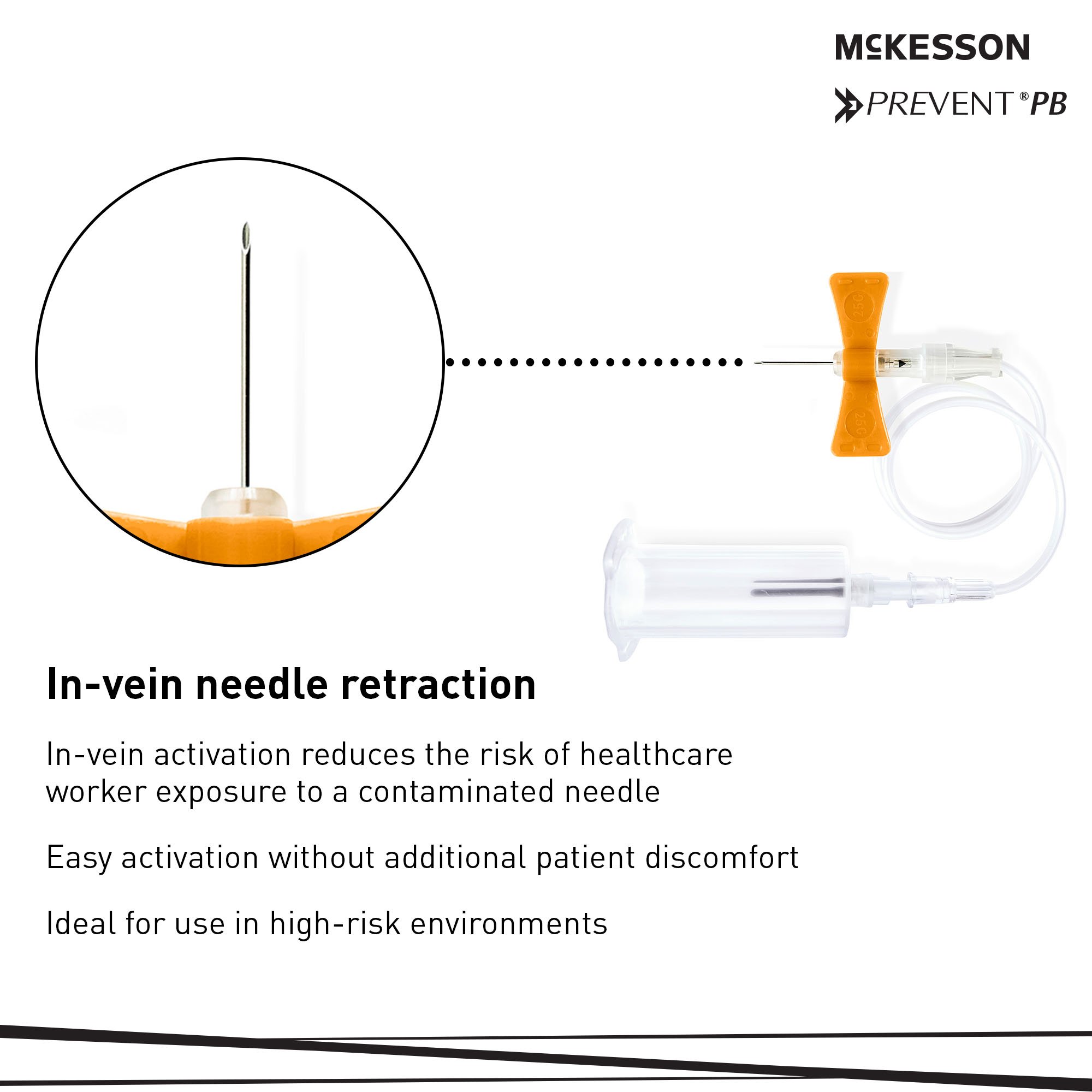 McKesson Prevent PB Blood Collection Set with Holder 17-BC2575H by McKesson Brand