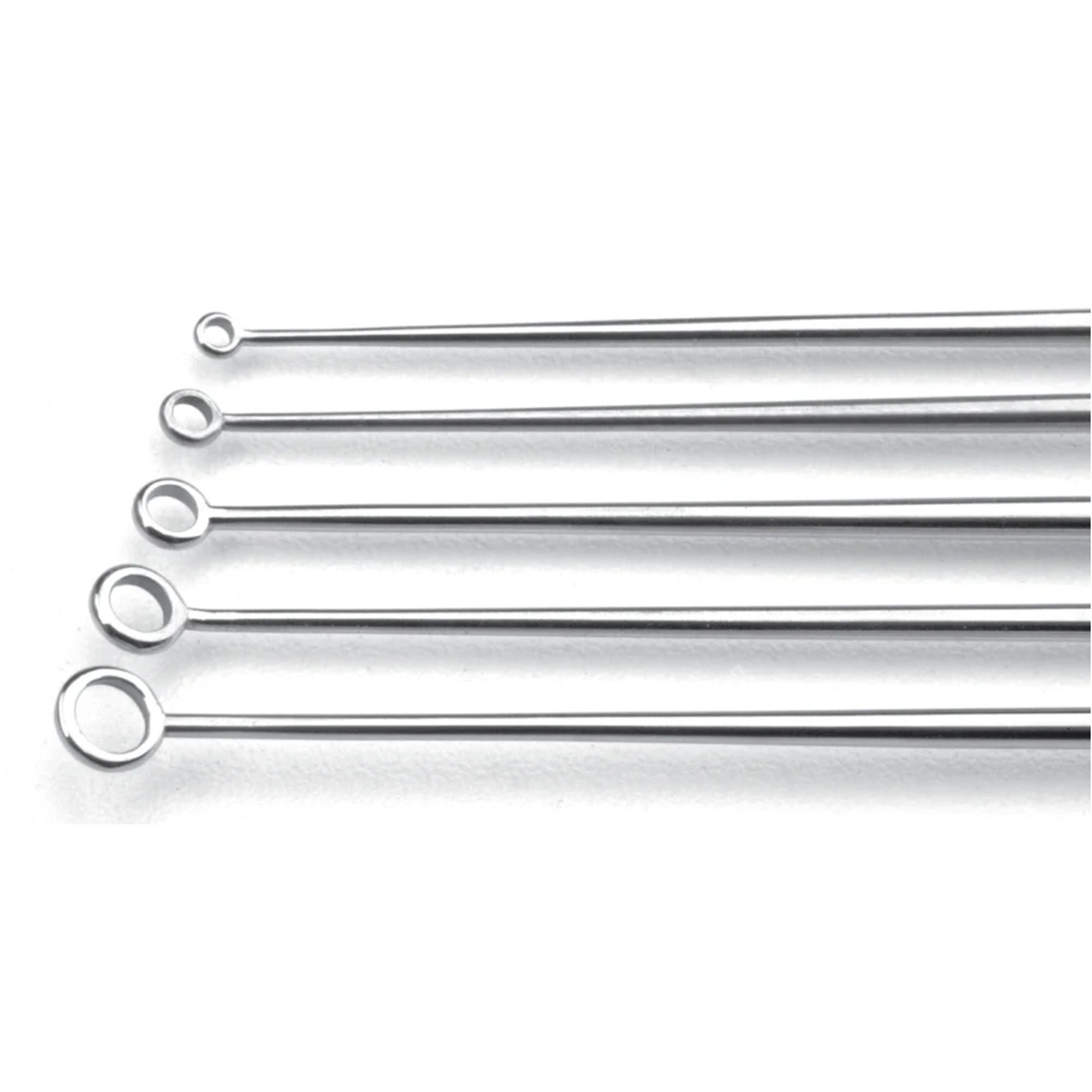 Jedmed Instrument Company - 31-0104 Ear Curette JedMed Buck 6 Inch Length Round Knurled Handle Size 3 Tip Angled Blunt Loop Tip