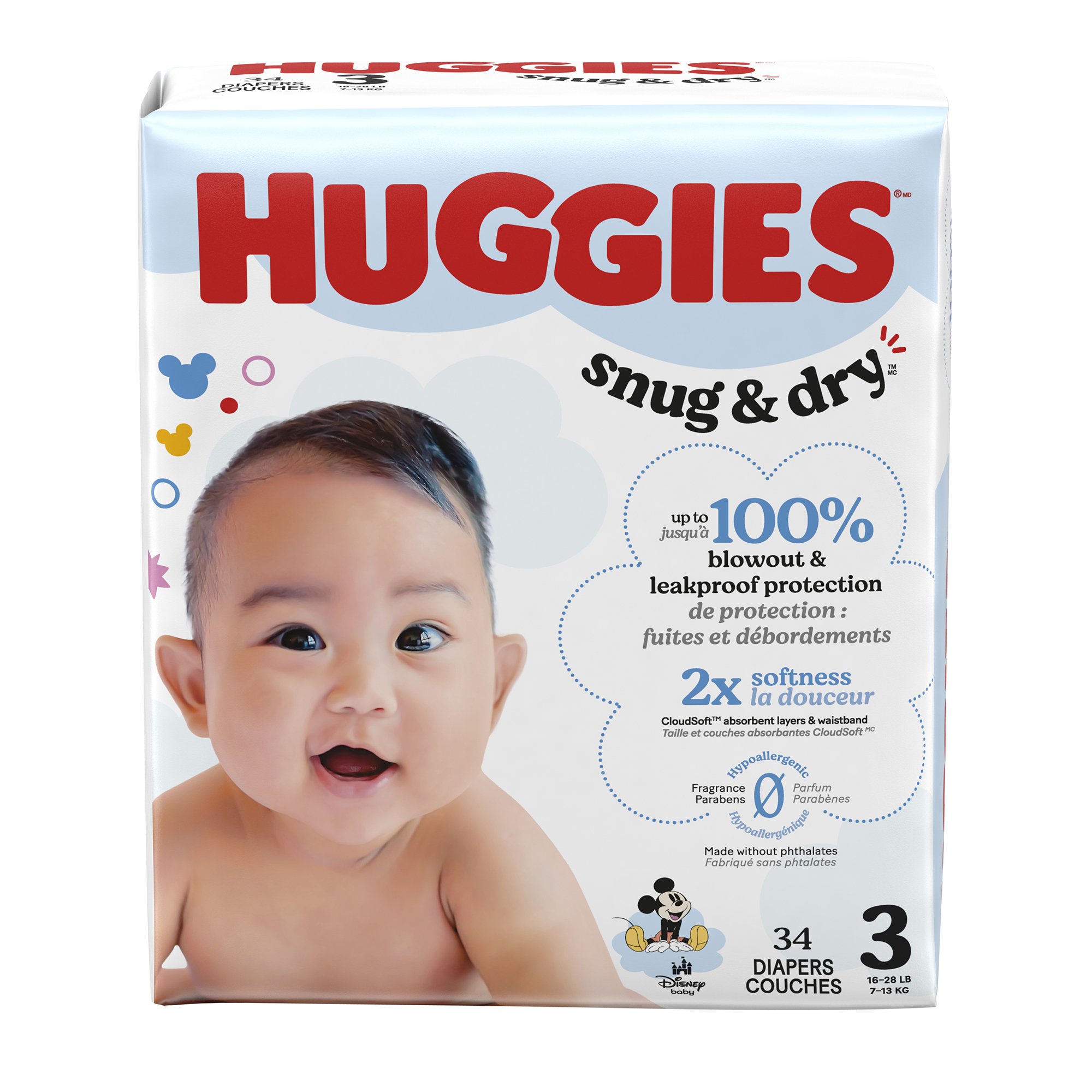 Huggies Snug & Dry Baby Diaper 56426 by Kimberly Clark