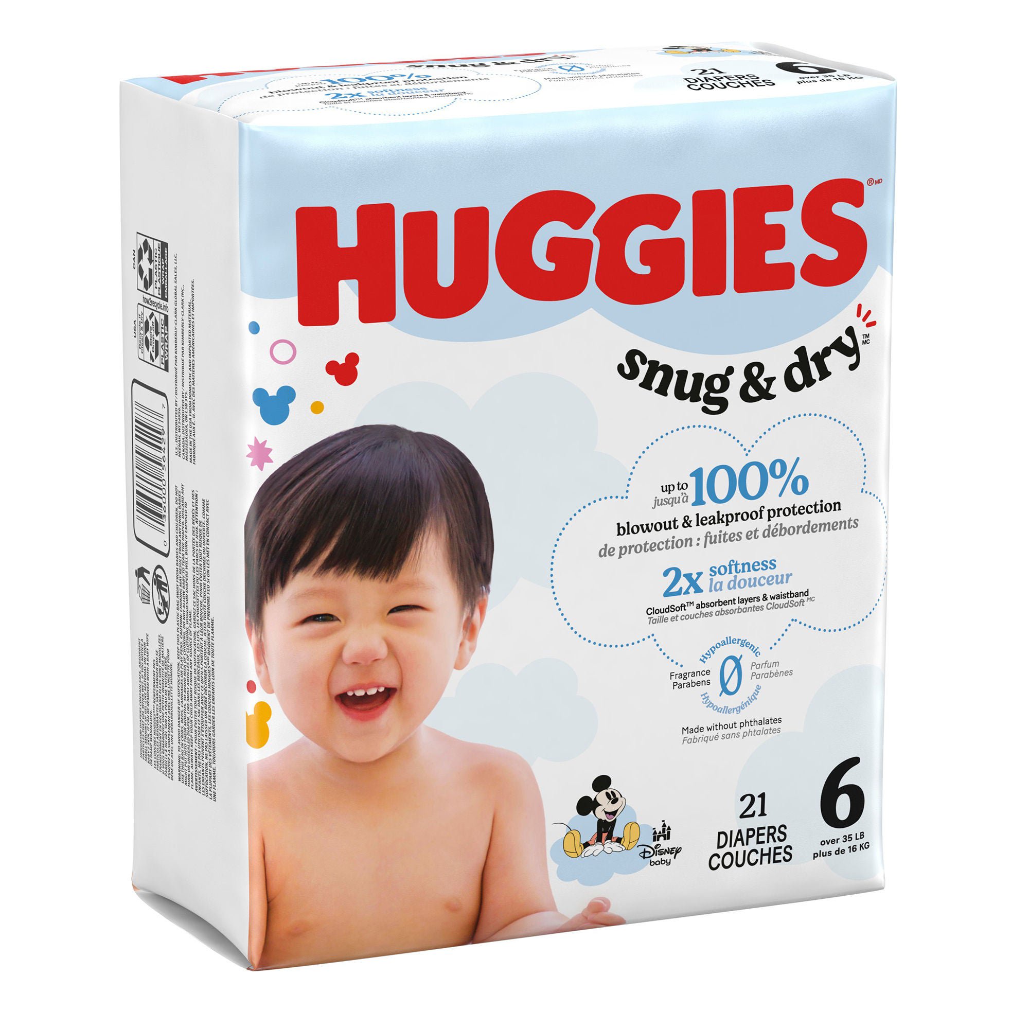 Kimberly Clark - 56429 Huggies® Snug & Dry™ Diapers