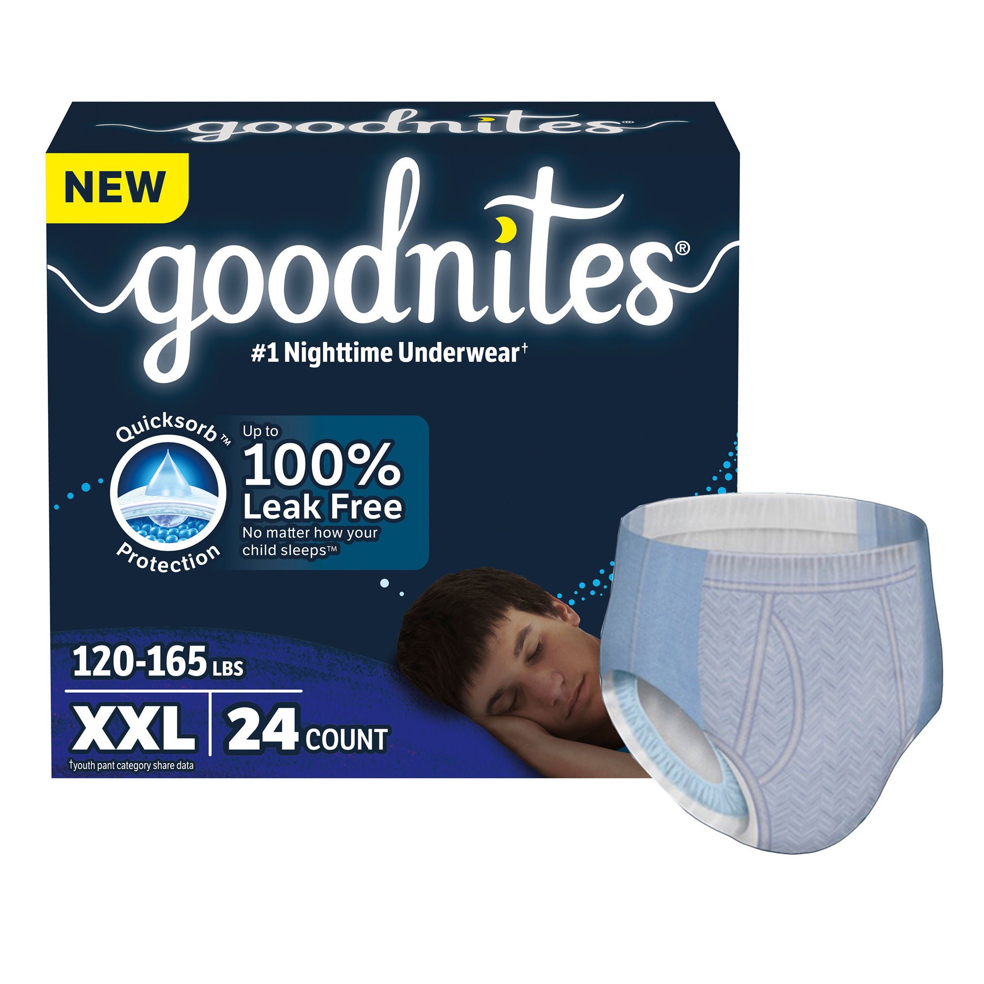 Kimberly Clark - 56516 GoodNites® Nighttime Underwear for Boys