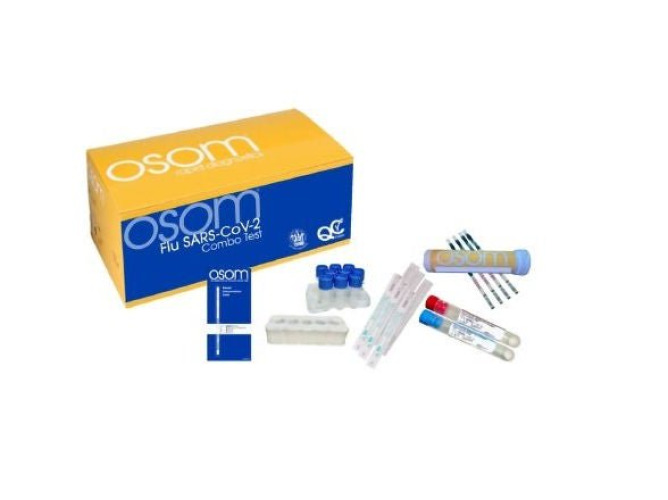 Sekisui Diagnostics - 1080 Respiratory Test Kit OSOM® Flu A + B / SARS-CoV-2 Combo 25 Tests