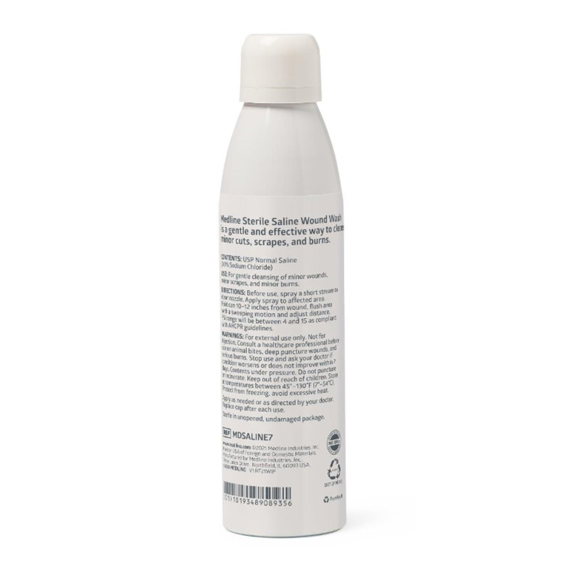 Medline - MDSALINE7 Wound Cleanser Medline 7.1 oz. Spray Can Sterile